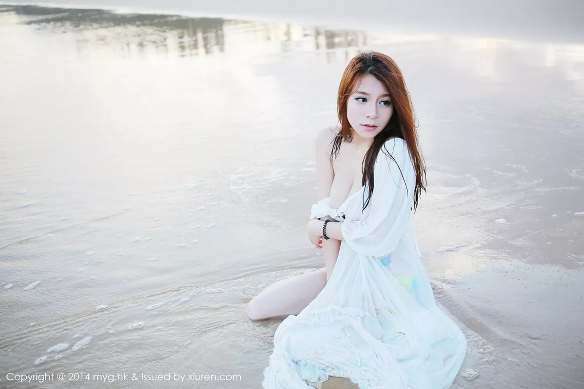 秀人集.com_[MyGirl美媛馆]Vol.007_嫩模vetiver嘉宝贝儿海边性感内衣秀豪乳写真131P