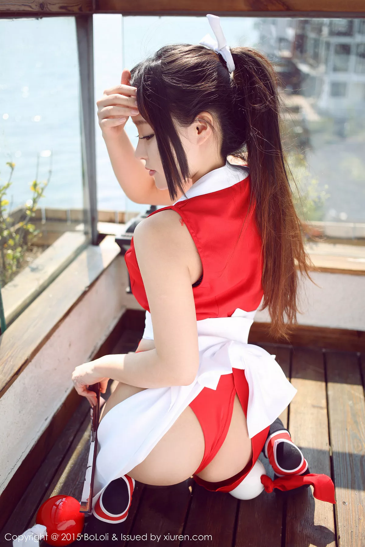 秀人集.com_[BoLoli波萝社]Vol.017_嫩模柳侑绮Sevenbaby不知火舞COS诱惑翘臀写真30P