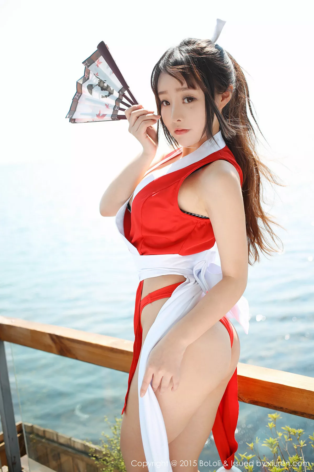 秀人集.com_[BoLoli波萝社]Vol.017_嫩模柳侑绮Sevenbaby不知火舞COS诱惑翘臀写真30P
