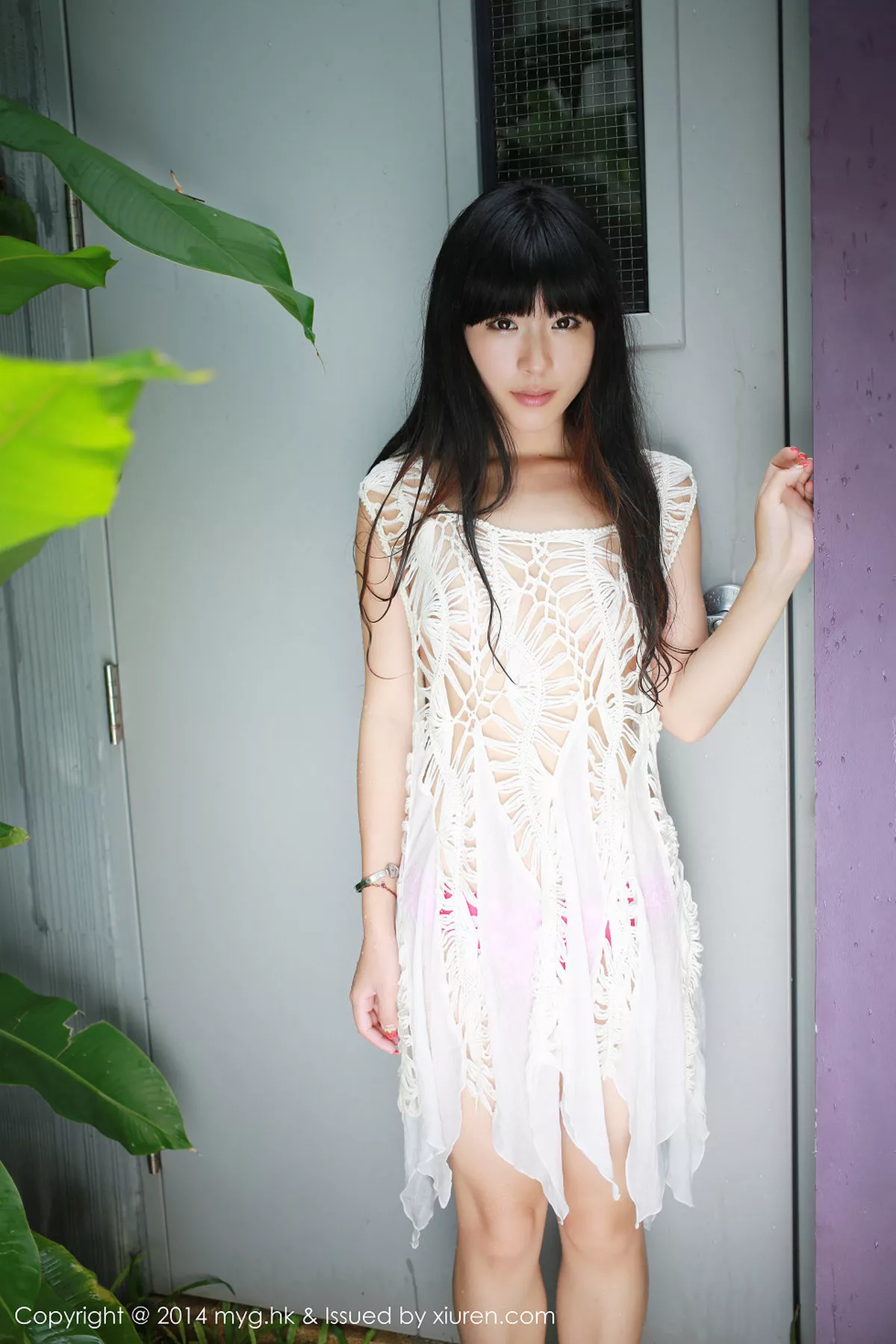 秀人集.com_[MyGirl美媛馆]Vol.019_嫩模刘雪妮Verna泰国旅拍半裸下身诱惑美臀写真62P