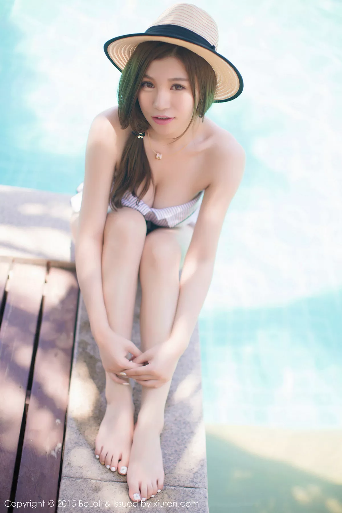 秀人集.com_[BoLoli波萝社]Vol.014_嫩模刘娅希三亚旅拍性感内衣傲人美胸清新迷人写真80P