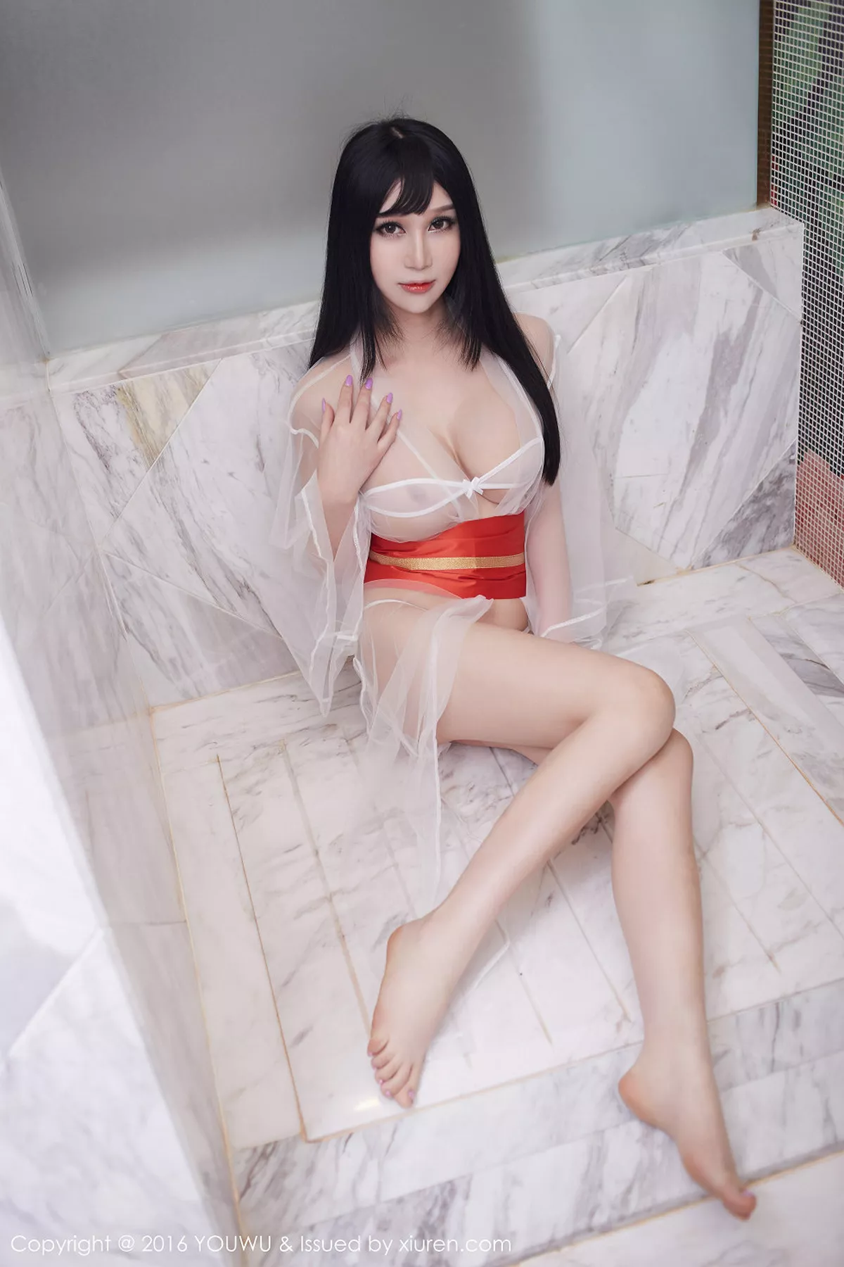 秀人集.com_[YouWu尤物馆]Vol.003_大胸嫩模李宓儿大尺度性感内衣爆乳诱惑写真58P