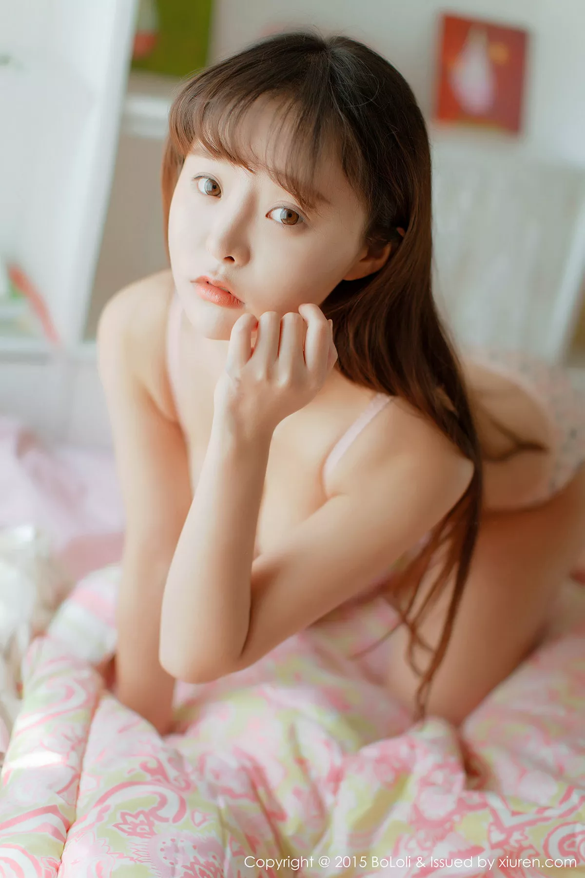 秀人集.com_[BoLoli波萝社]Vol.002_嫩模柳侑绮居家私房内衣及吊带睡衣豪乳诱惑写真47P