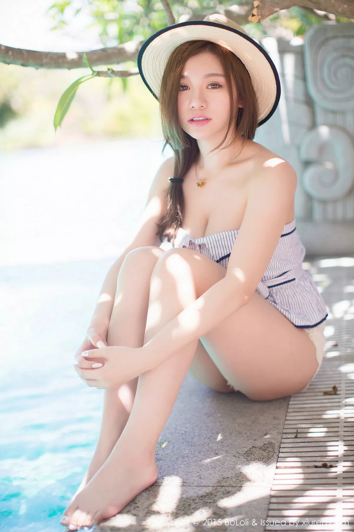 秀人集.com_[BoLoli波萝社]Vol.014_嫩模刘娅希三亚旅拍性感内衣傲人美胸清新迷人写真80P
