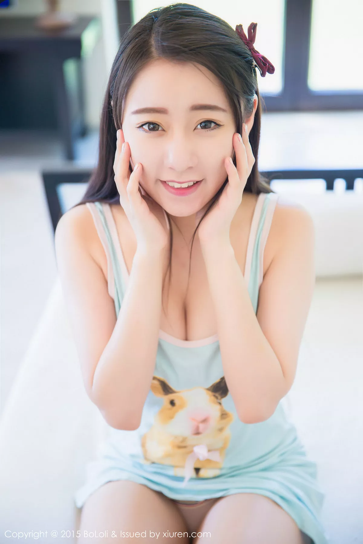 秀人集.com_[BoLoli波萝社]Vol.019_嫩模朵比dobby三亚旅拍床上性感内裤迷人翘臀写真59P