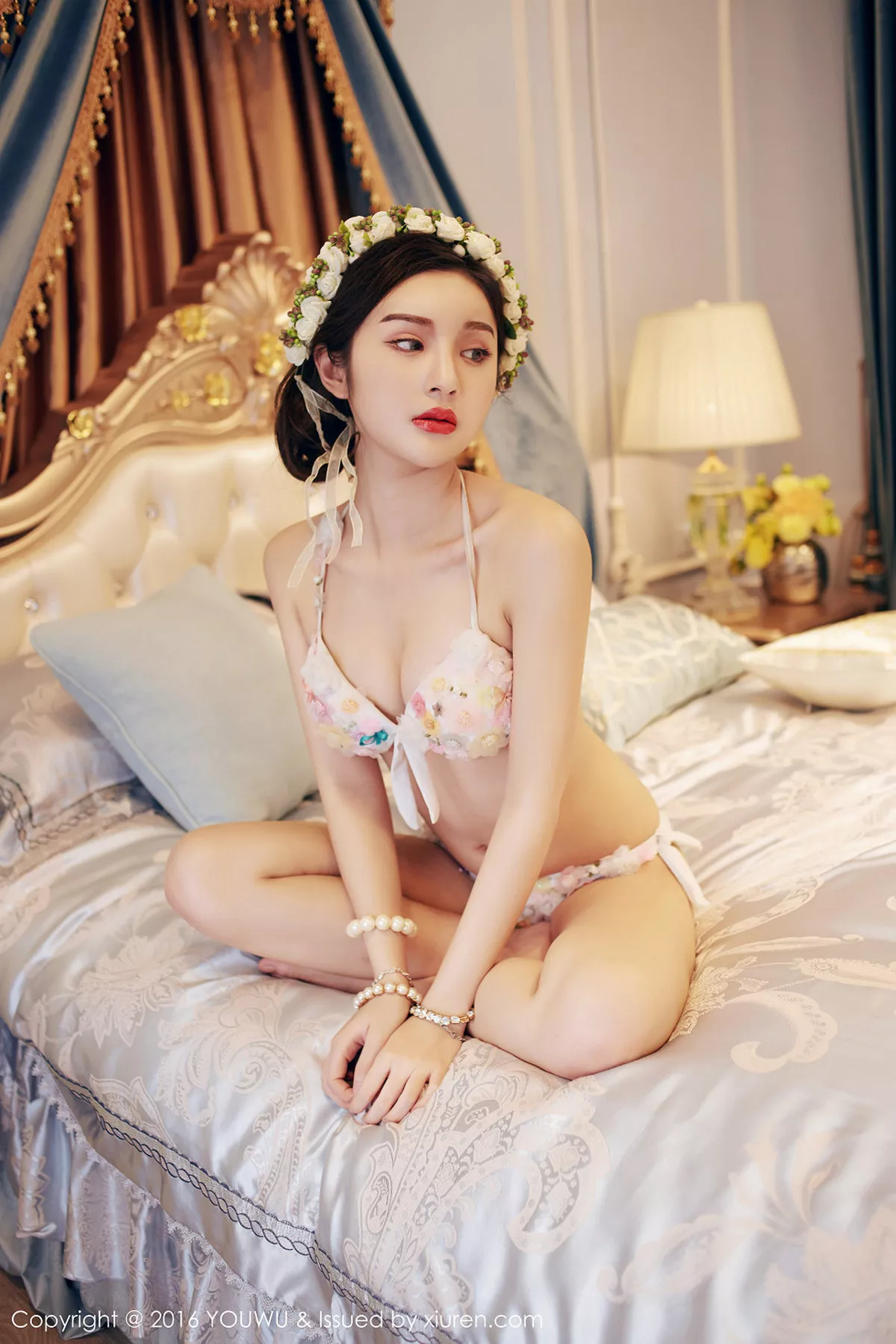 秀人集.com_[YouWu尤物馆]Vol.013_新人颖儿EI性感内衣秀美胸漂亮花环女神气质写真57P