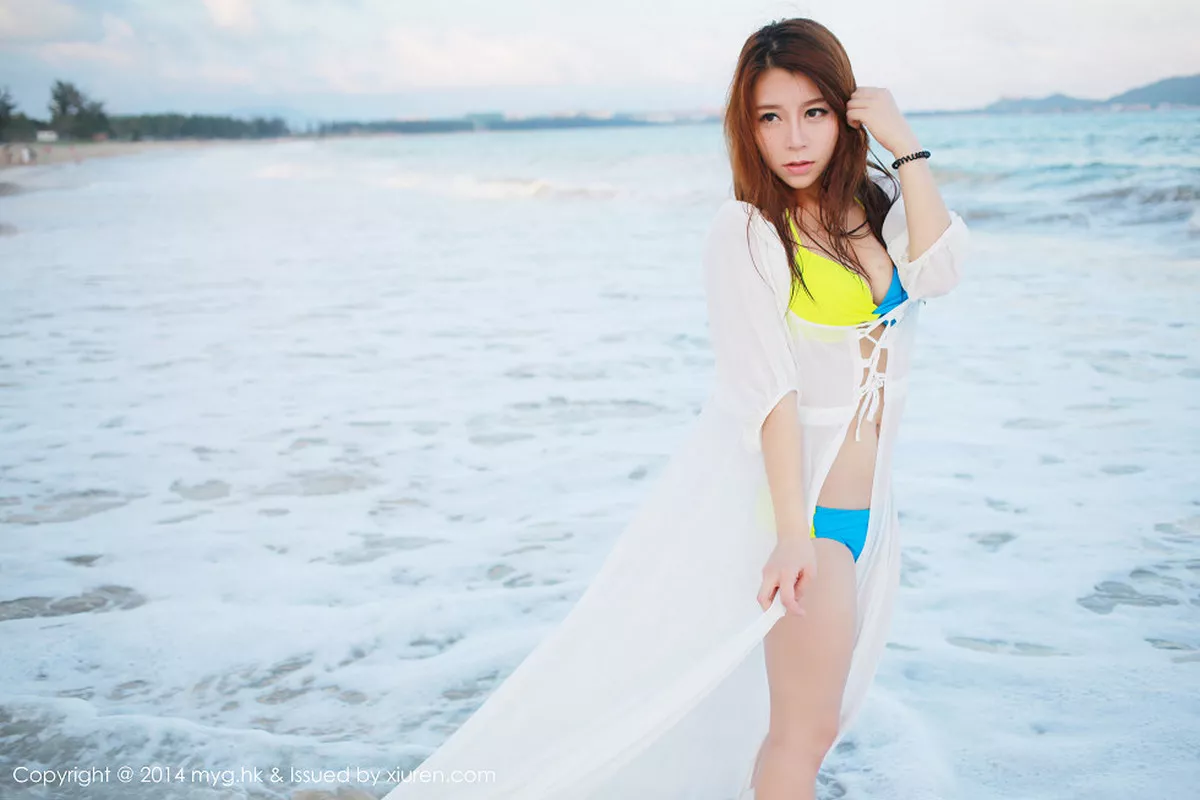 秀人集.com_[MyGirl美媛馆]Vol.007_嫩模vetiver嘉宝贝儿海边性感内衣秀豪乳写真131P