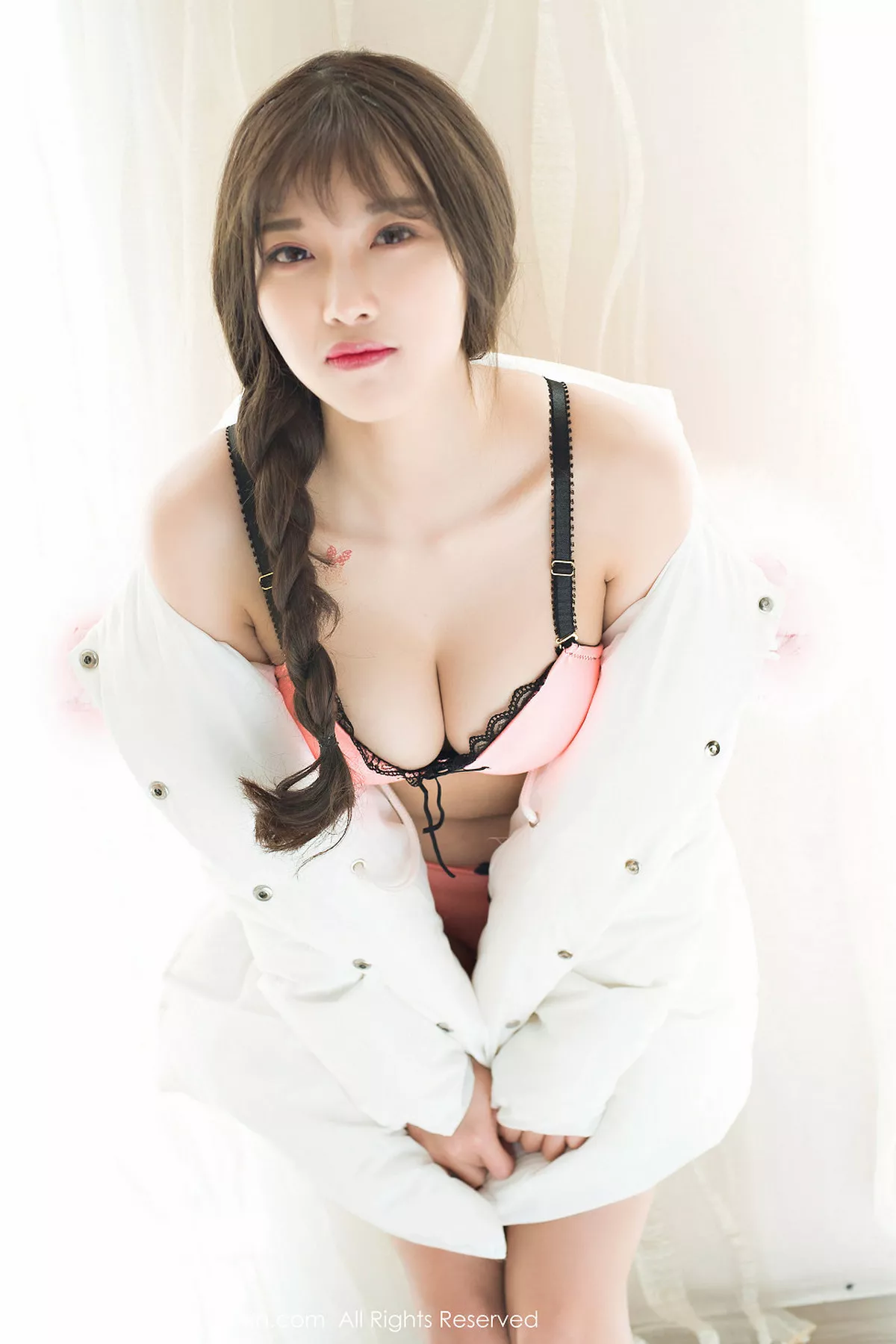 秀人集.com_[XiuRen秀人网]No.724_美妞杨晨晨sugar蓝色分体比基尼+粉红内衣秀完美身材写真55P