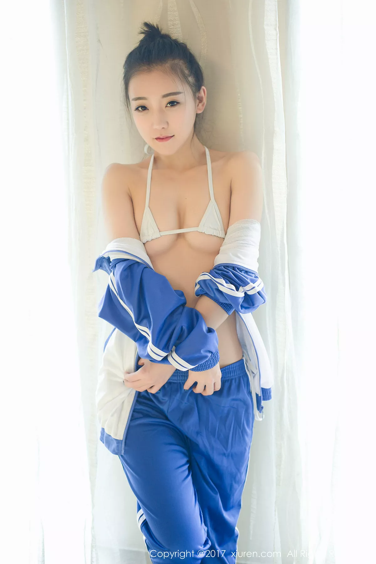 秀人集.com_[XiuRen秀人网]No.690_美女研究生陈梦脱学生运动装秀三点式性感内衣完美诱惑写真63P