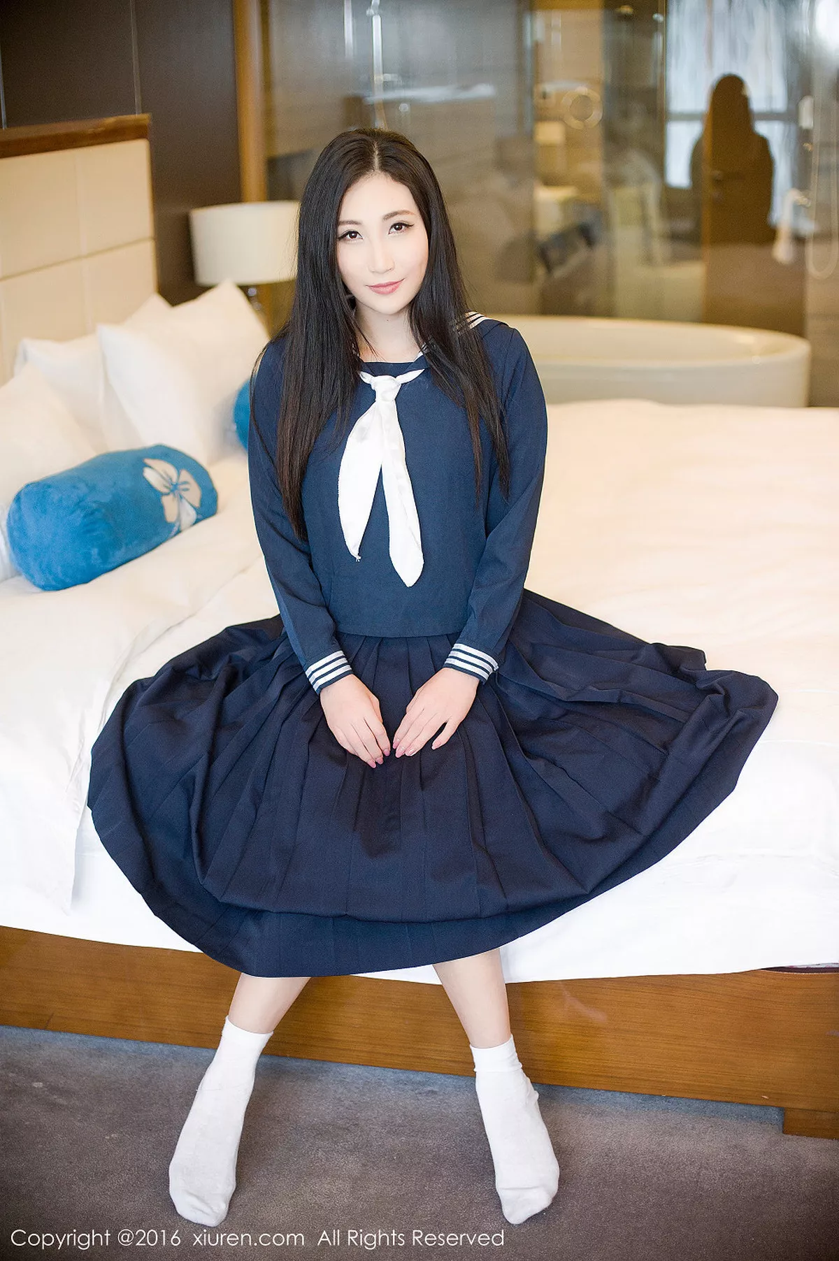 秀人集.com_[XiuRen秀人网]No.654_嫩模Wendy智秀私房吊带睡裙白嫩肌肤秀丰乳肥臀极致诱惑写真64P