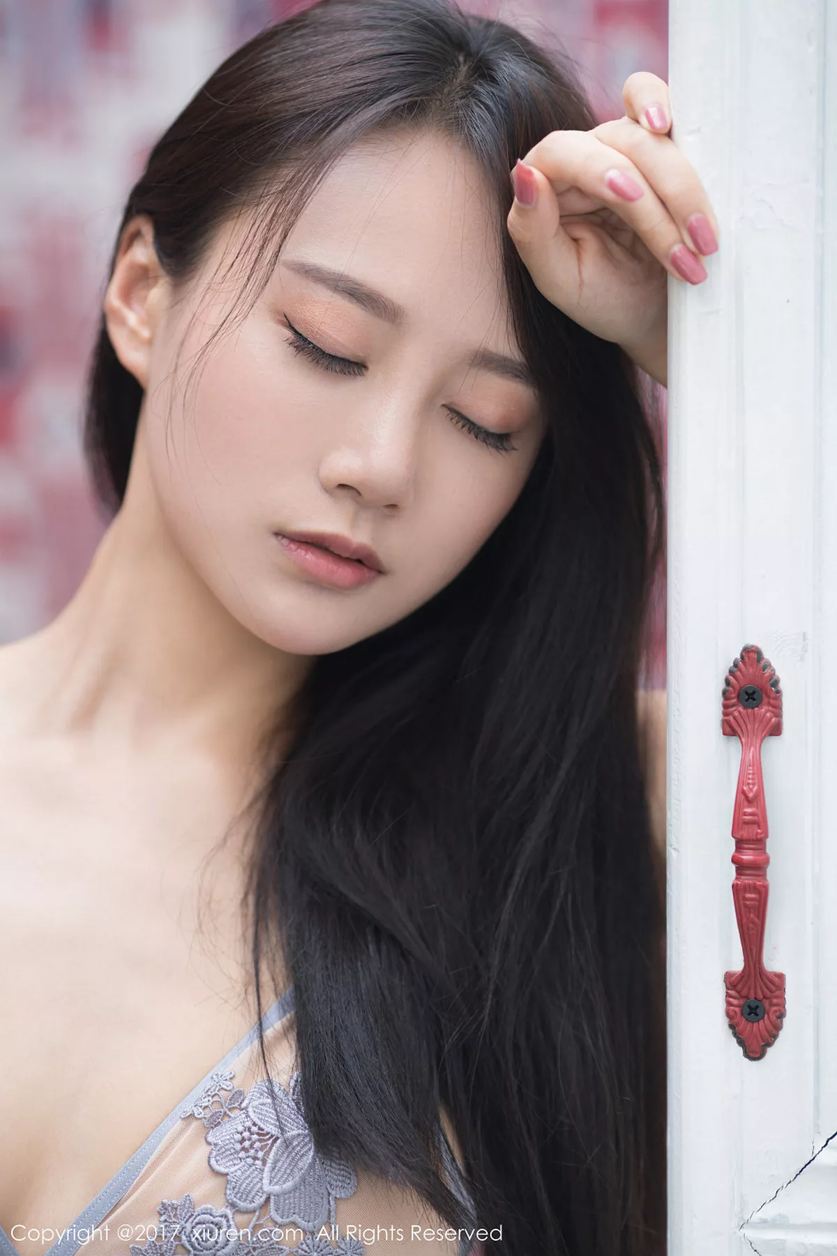 秀人集.com_[XiuRen秀人网]No.764_嫩模猩一居家私房镂花肉色内衣秀完美曲线性感迷人写真40P