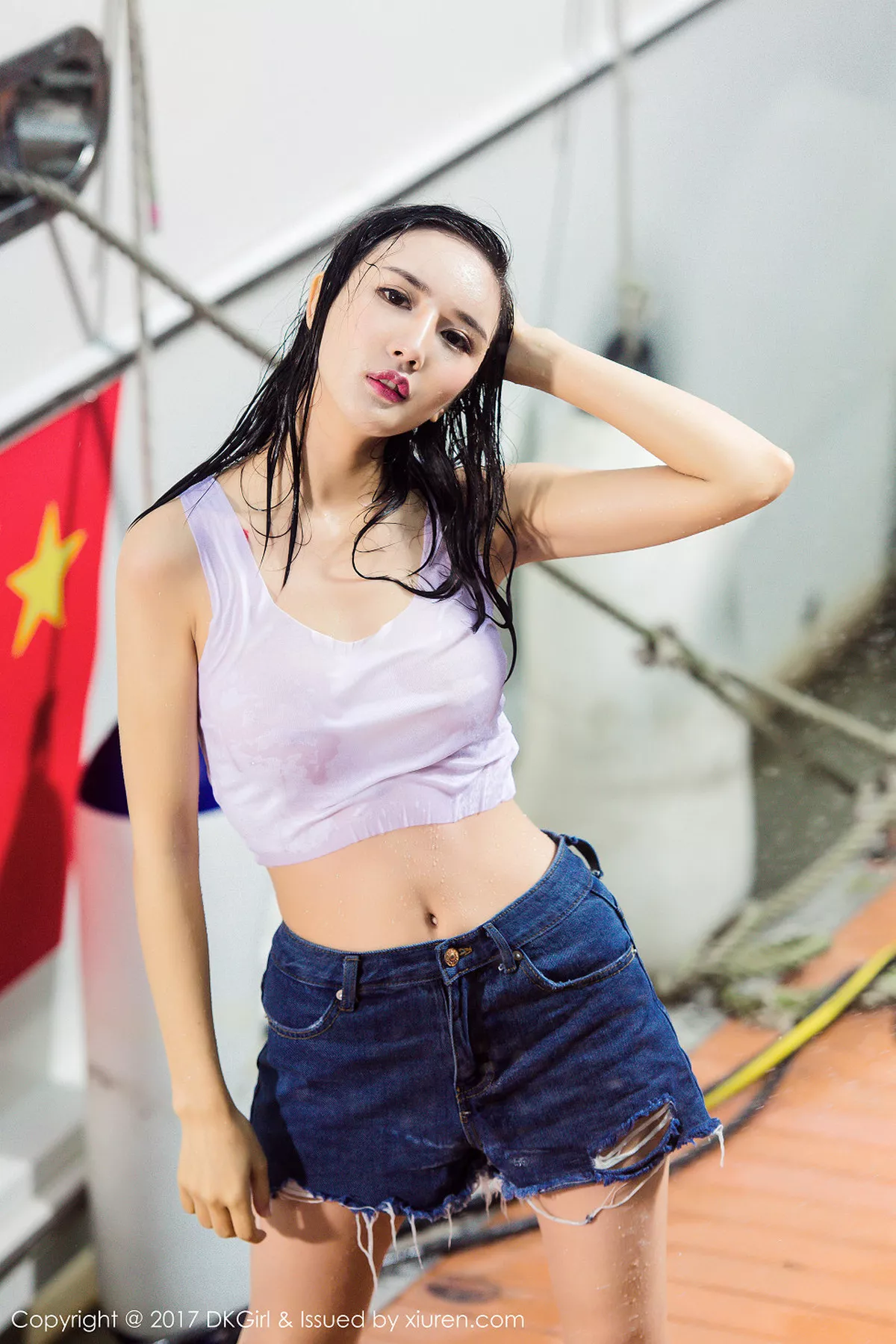 秀人集.com_[DKGirl御女郎]Vol.026_嫩模梅哥白色连体比基尼泳池湿身秀傲人美乳诱惑写真58P