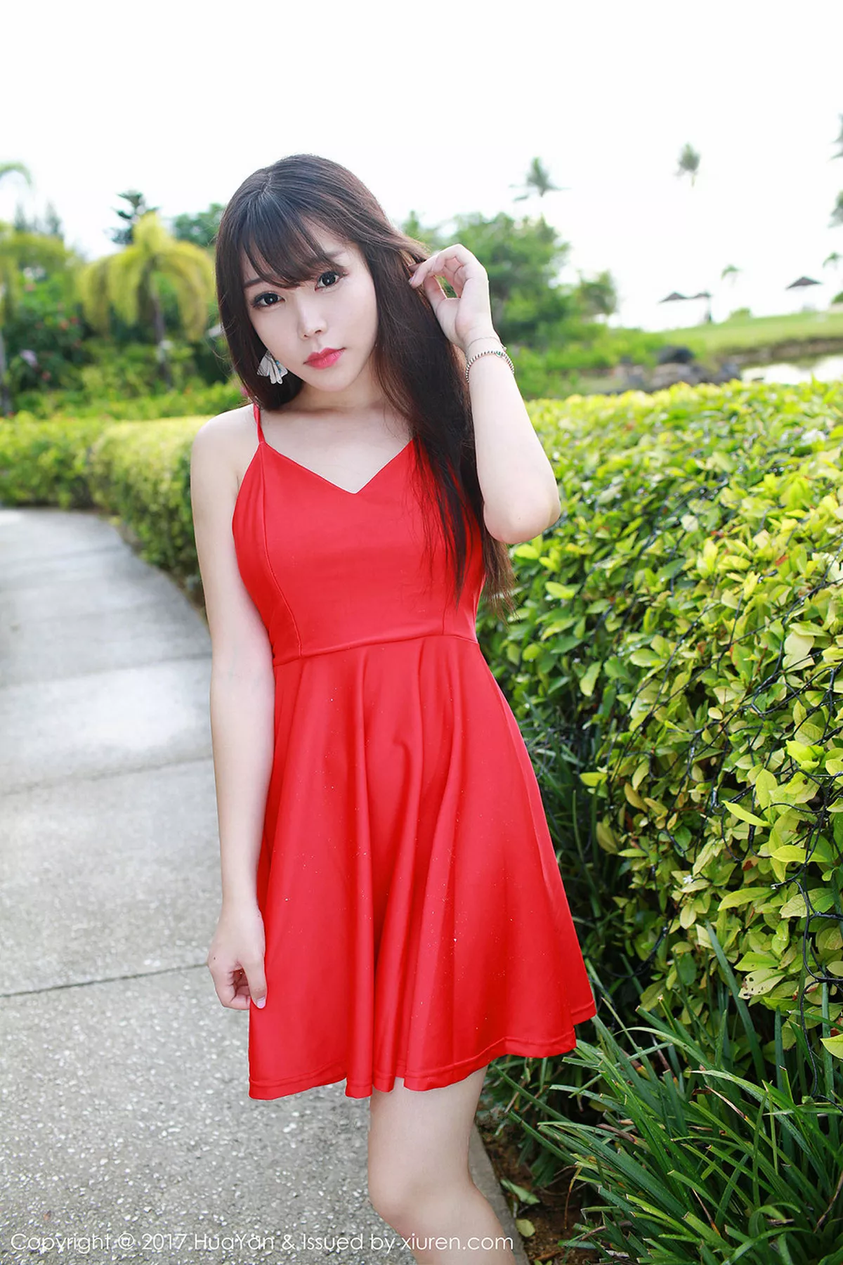 秀人集.com_[HuaYan花の颜]Vol.044_嫩模芝芝Booty塞班岛旅拍粉红高叉连体内衣湿身诱惑写真61P