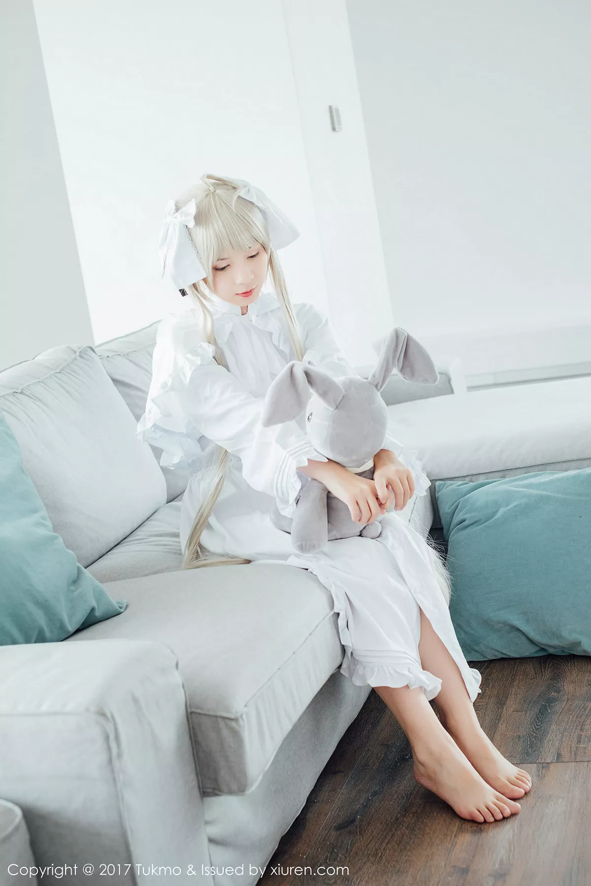 秀人集.com_[Tukmo兔几盟]Vol.097_新人嫩模鱼丸COS春日野穹系列雪嫩皮肤甜美迷人写真39P