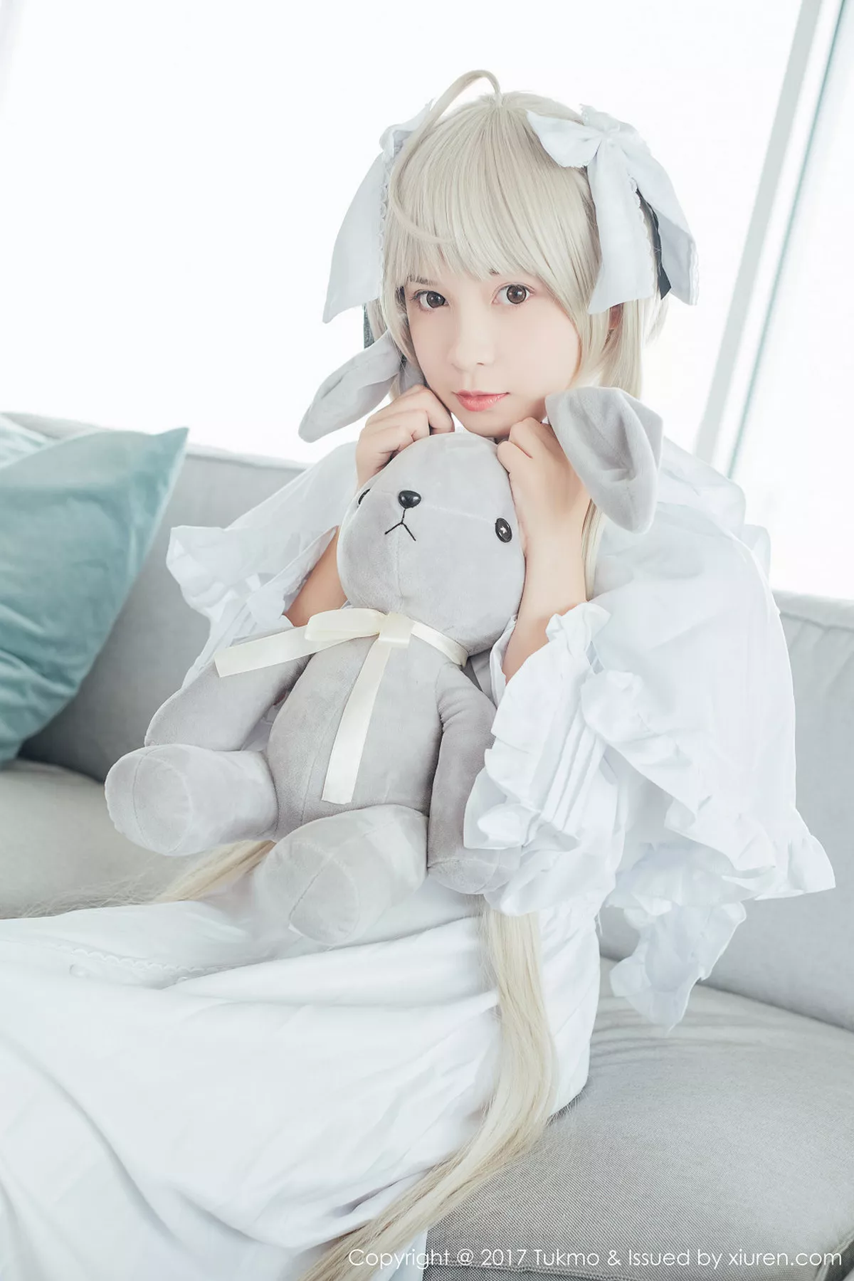 秀人集.com_[Tukmo兔几盟]Vol.097_新人嫩模鱼丸COS春日野穹系列雪嫩皮肤甜美迷人写真39P
