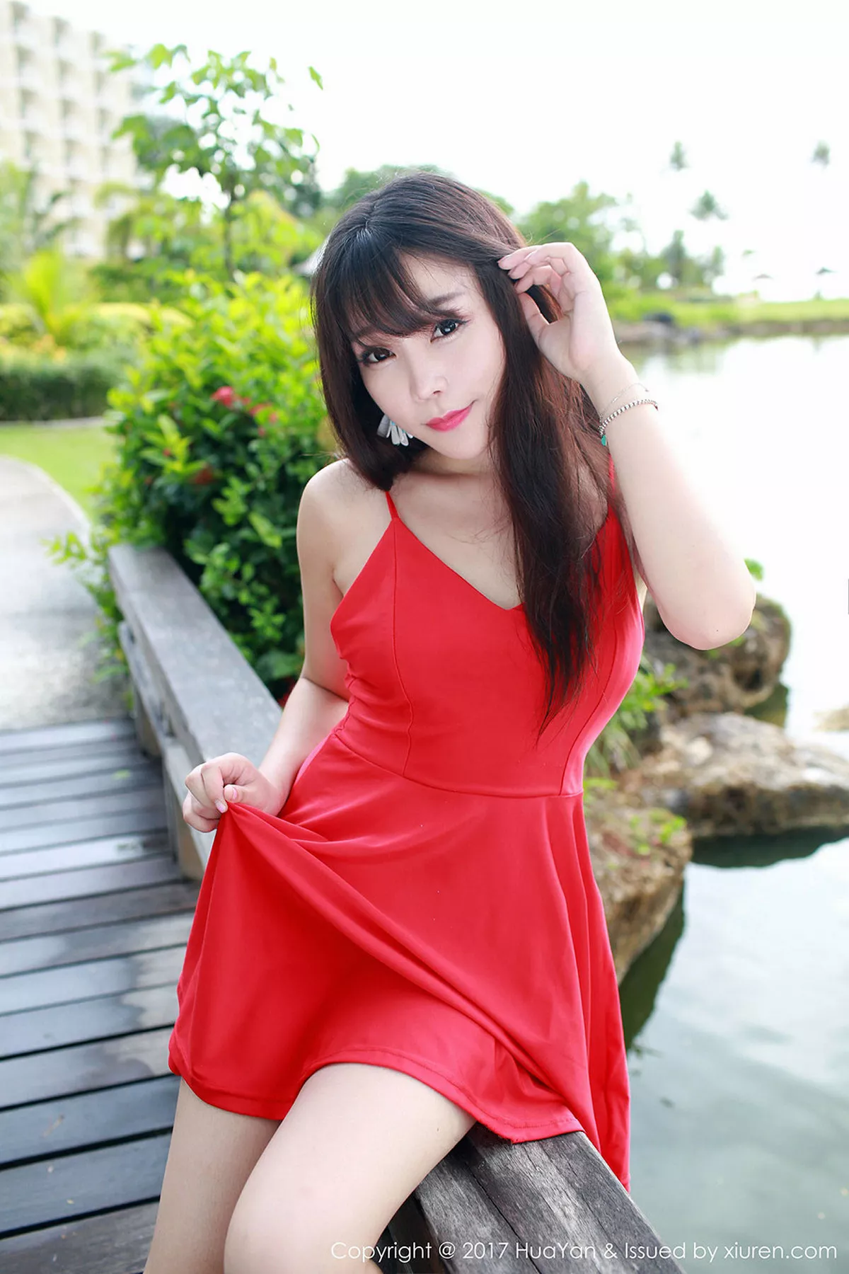 秀人集.com_[HuaYan花の颜]Vol.044_嫩模芝芝Booty塞班岛旅拍粉红高叉连体内衣湿身诱惑写真61P