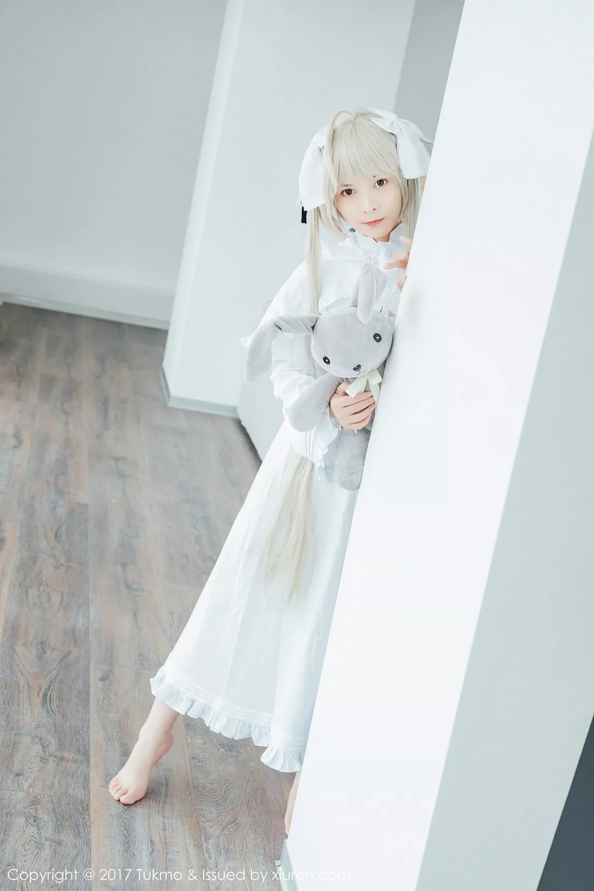 秀人集.com_[Tukmo兔几盟]Vol.097_新人嫩模鱼丸COS春日野穹系列雪嫩皮肤甜美迷人写真39P