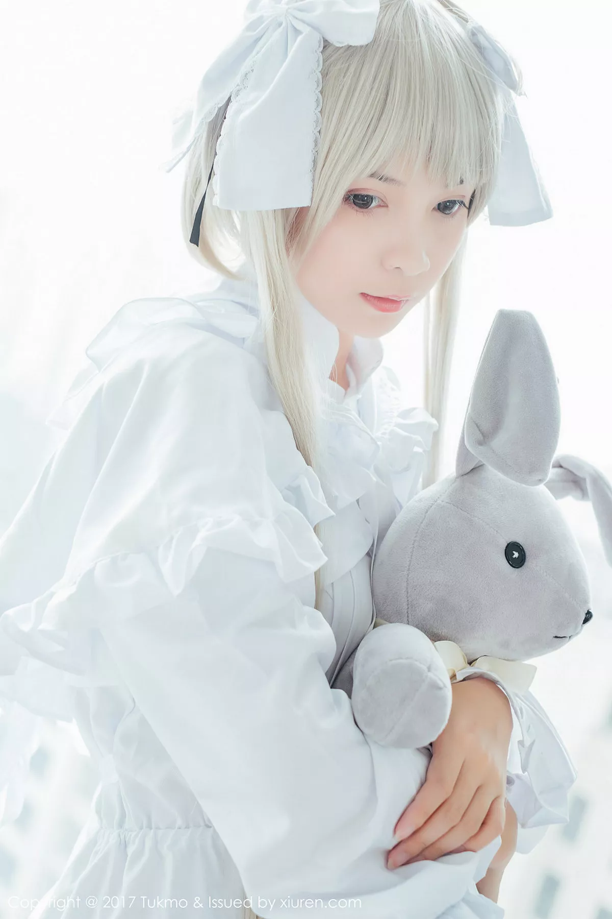秀人集.com_[Tukmo兔几盟]Vol.097_新人嫩模鱼丸COS春日野穹系列雪嫩皮肤甜美迷人写真39P