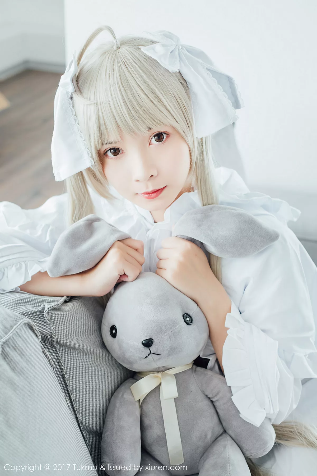 秀人集.com_[Tukmo兔几盟]Vol.097_新人嫩模鱼丸COS春日野穹系列雪嫩皮肤甜美迷人写真39P