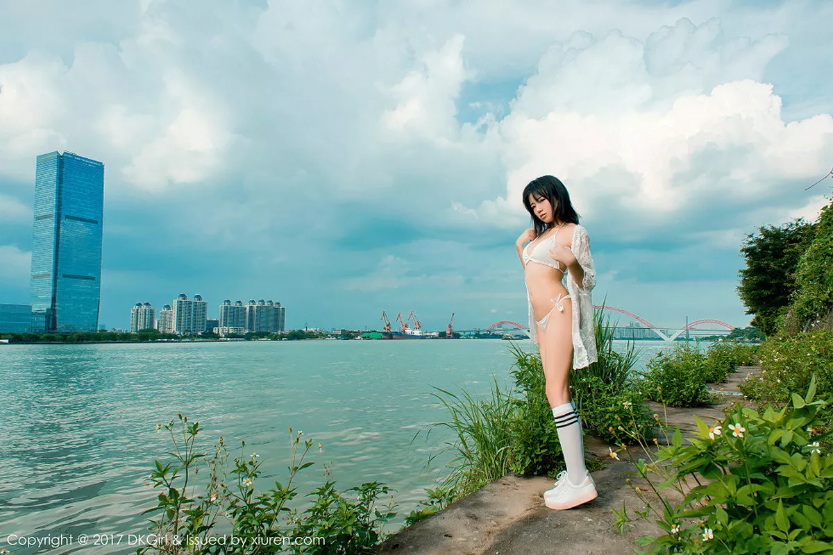秀人集.com_[DKGirl御女郎]Vol.033_嫩模仓井优香运动特辑撩衣双手挡乳全裸秀美背诱惑写真54P