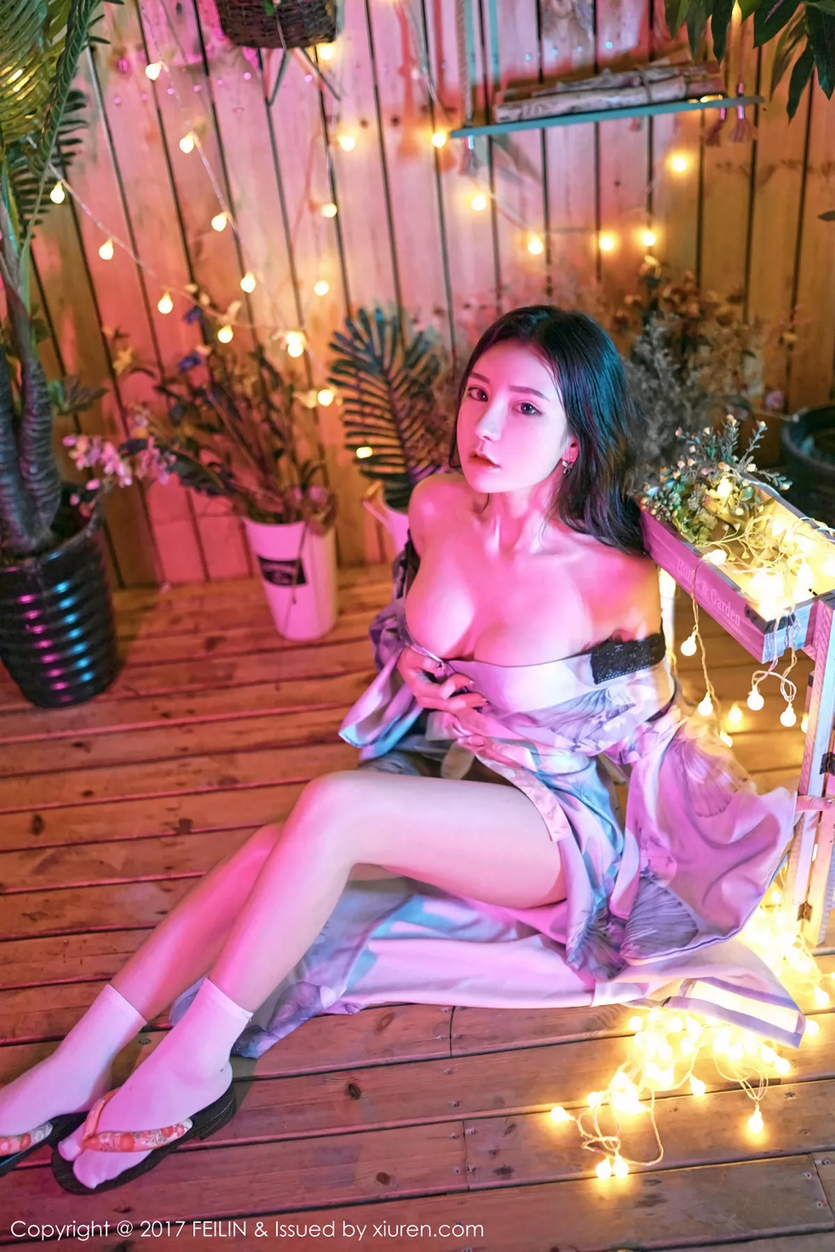 秀人集.com_[FeiLin嗲囡囡]Vol.109_美女主播周于希dummy居家私房半脱和服爆乳诱惑写真40P