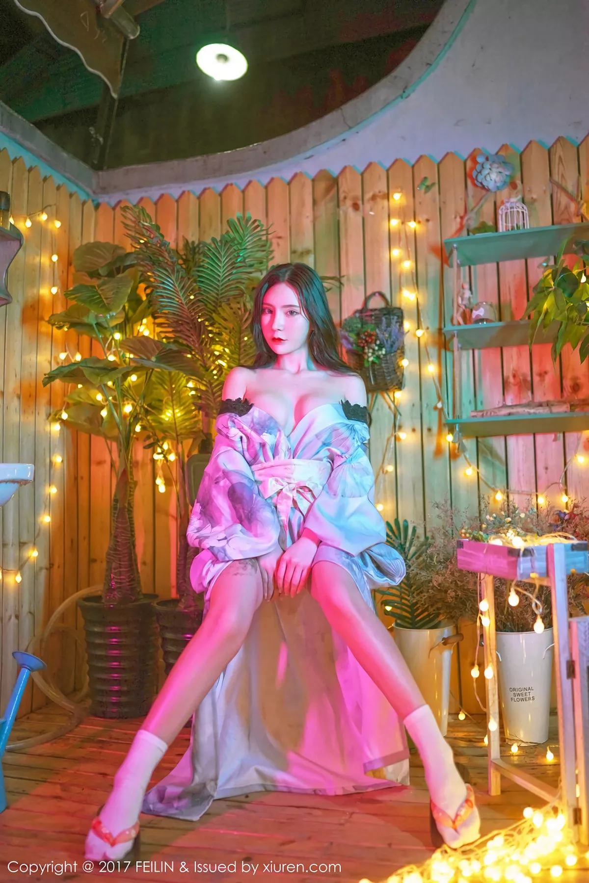 秀人集.com_[FeiLin嗲囡囡]Vol.109_美女主播周于希dummy居家私房半脱和服爆乳诱惑写真40P