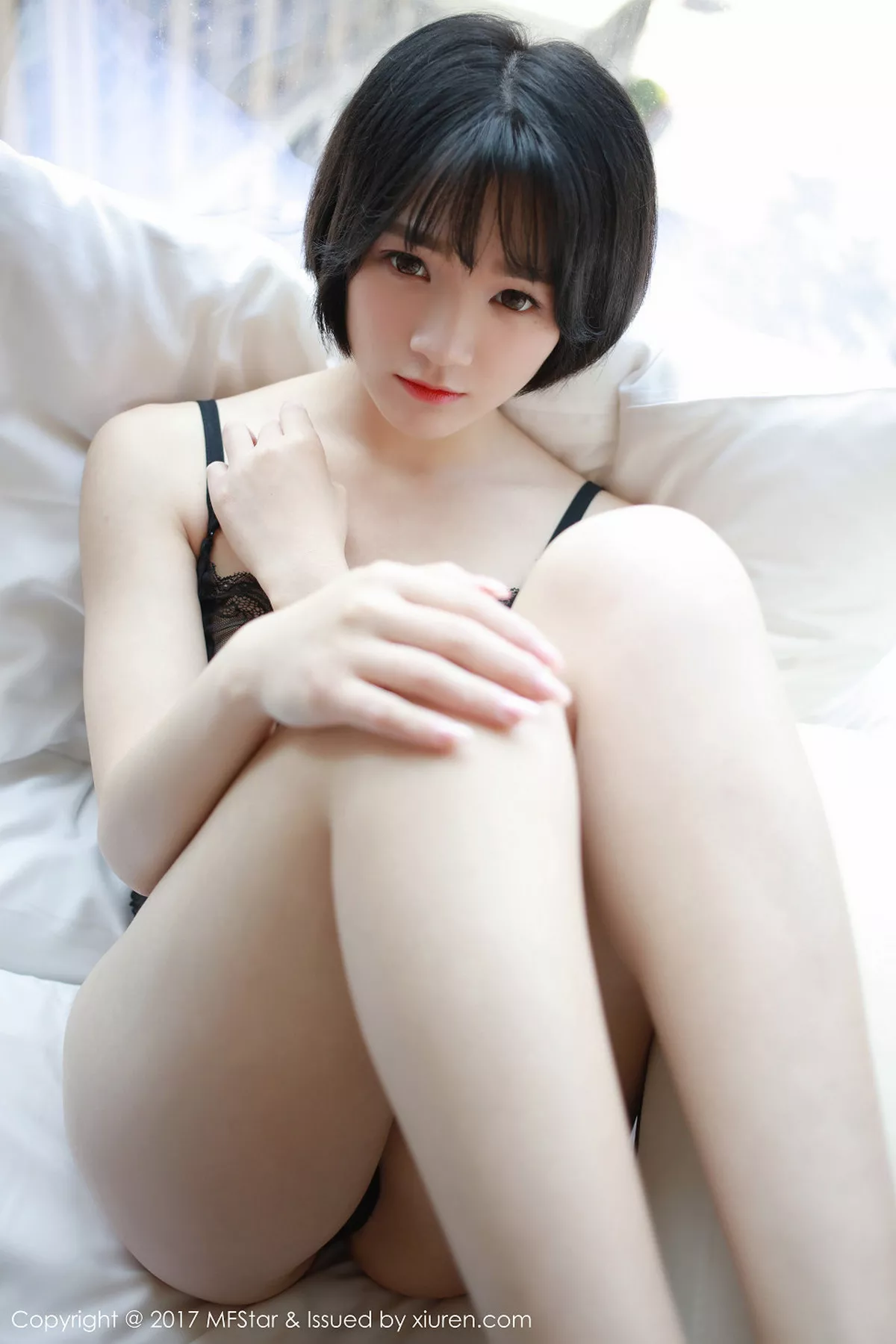 秀人集.com_[MFStar模范学院]Vol.110_嫩模悦爷妖精黑色蕾丝情趣内衣透视秀美乳诱惑写真52P