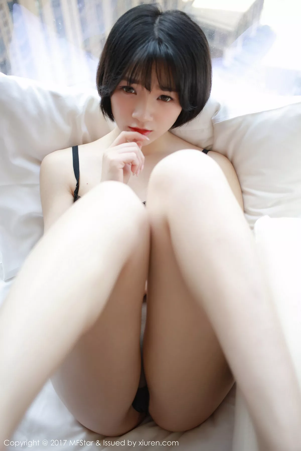 秀人集.com_[MFStar模范学院]Vol.110_嫩模悦爷妖精黑色蕾丝情趣内衣透视秀美乳诱惑写真52P