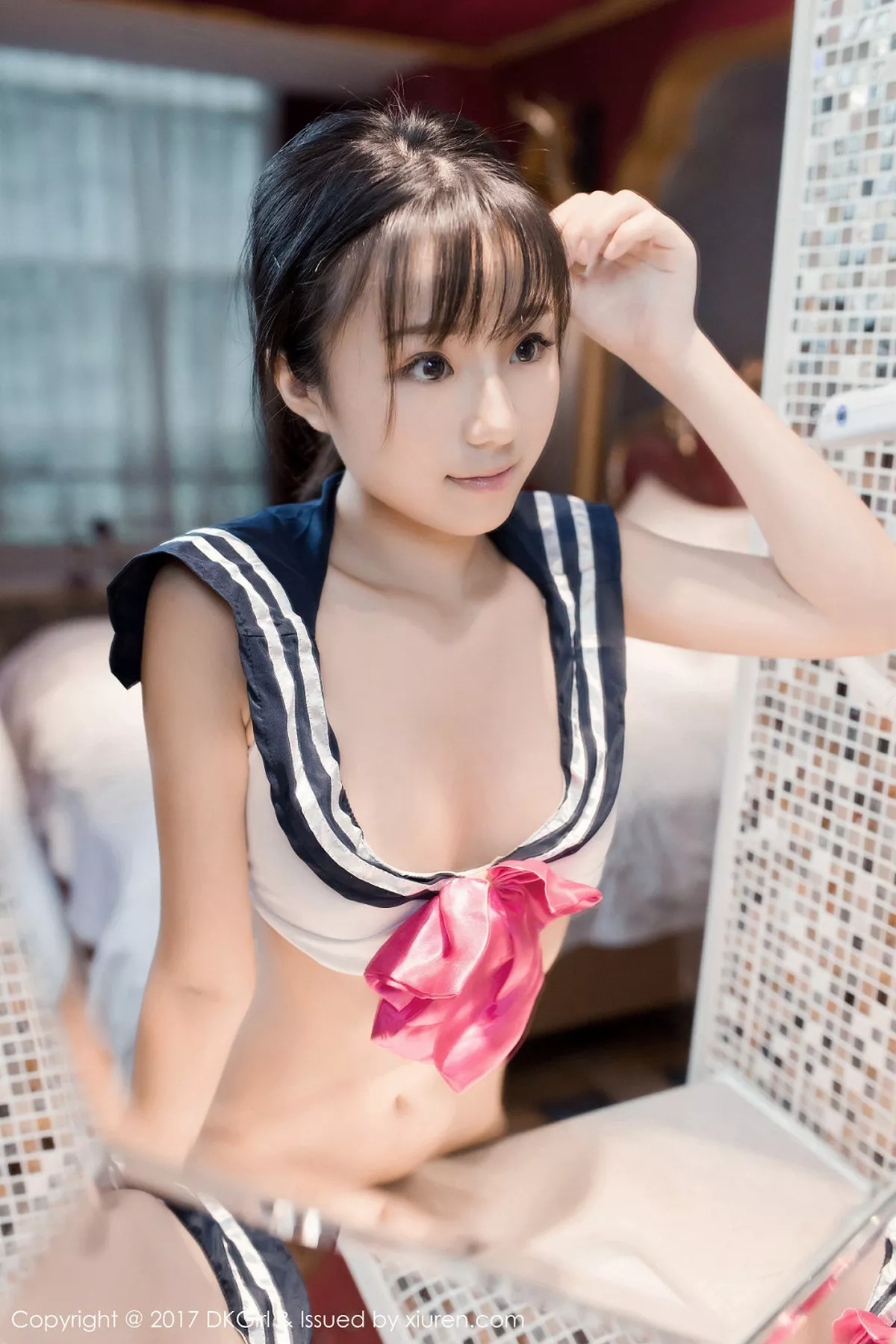 秀人集.com_[DKGirl御女郎]Vol.046_嫩模仓井优香日系真空和服+大尺度浴缸里全裸诱惑写真56P