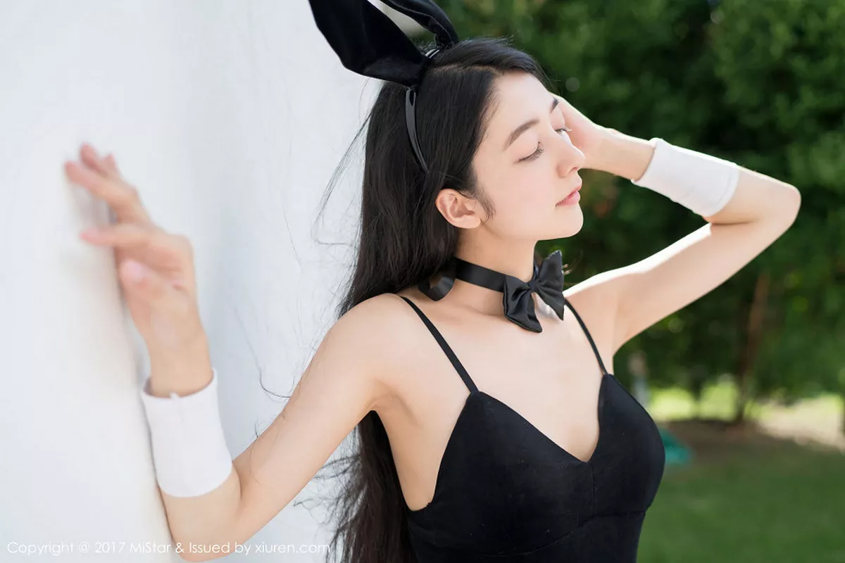 秀人集.com_[MiStar魅妍社]Vol.199_嫩模小热巴甲米旅拍性感兔女郎连体泳装秀完美身材写真41P