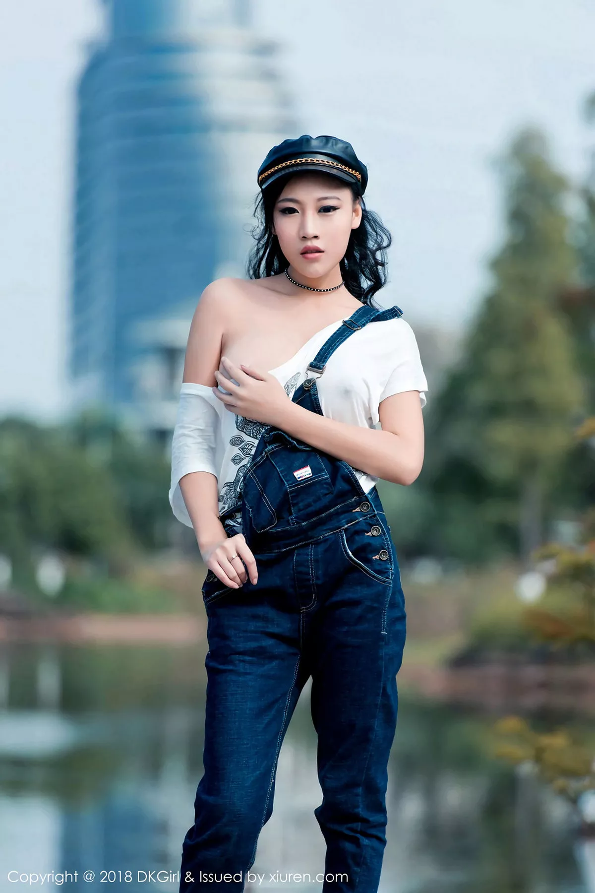 秀人集.com_[DKGirl御女郎]Vol.057_嫩模梦倩户外大尺度真空演绎豪乳美腿完美诱惑写真54P