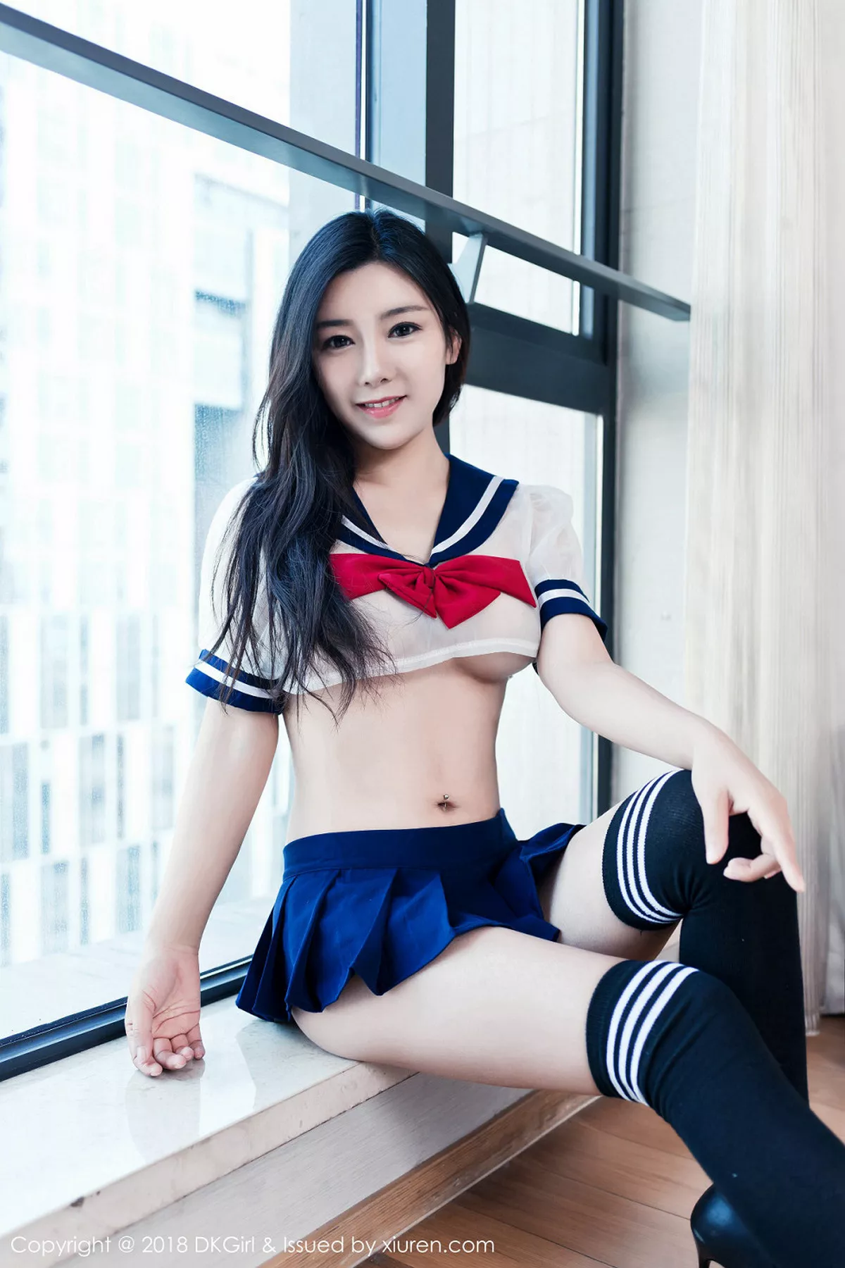 秀人集.com_[DKGirl御女郎]Vol.061_嫩模媛美人居家私房情趣SM内衣秀白嫩肌肤完美诱惑写真48P