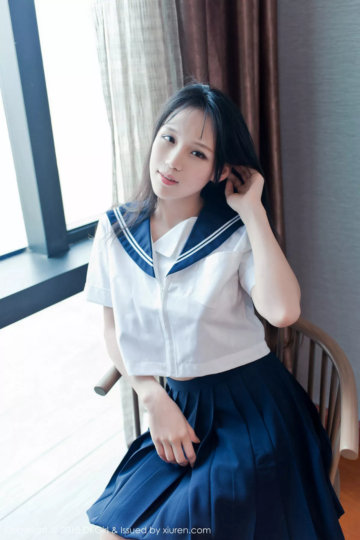 秀人集.com_[DKGirl御女郎]Vol.063_嫩模李可可性感黑色蕾丝内衣全脱双手捧豪乳撩人诱惑写真52P