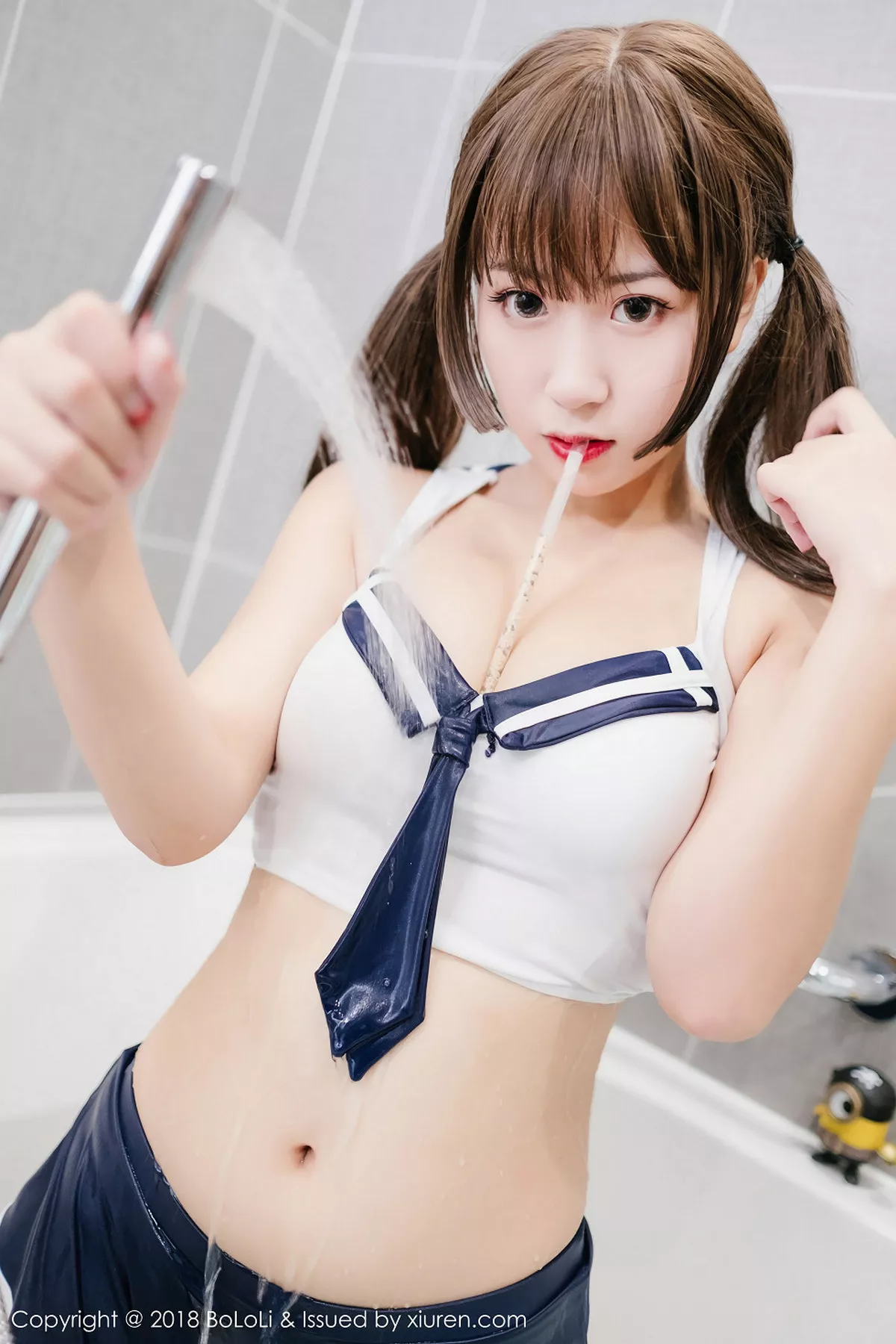 秀人集.com_[Tukmo兔几盟]Vol.115_美女主播猫九酱Sakura浴室里性感水手内衣湿身诱惑写真42P