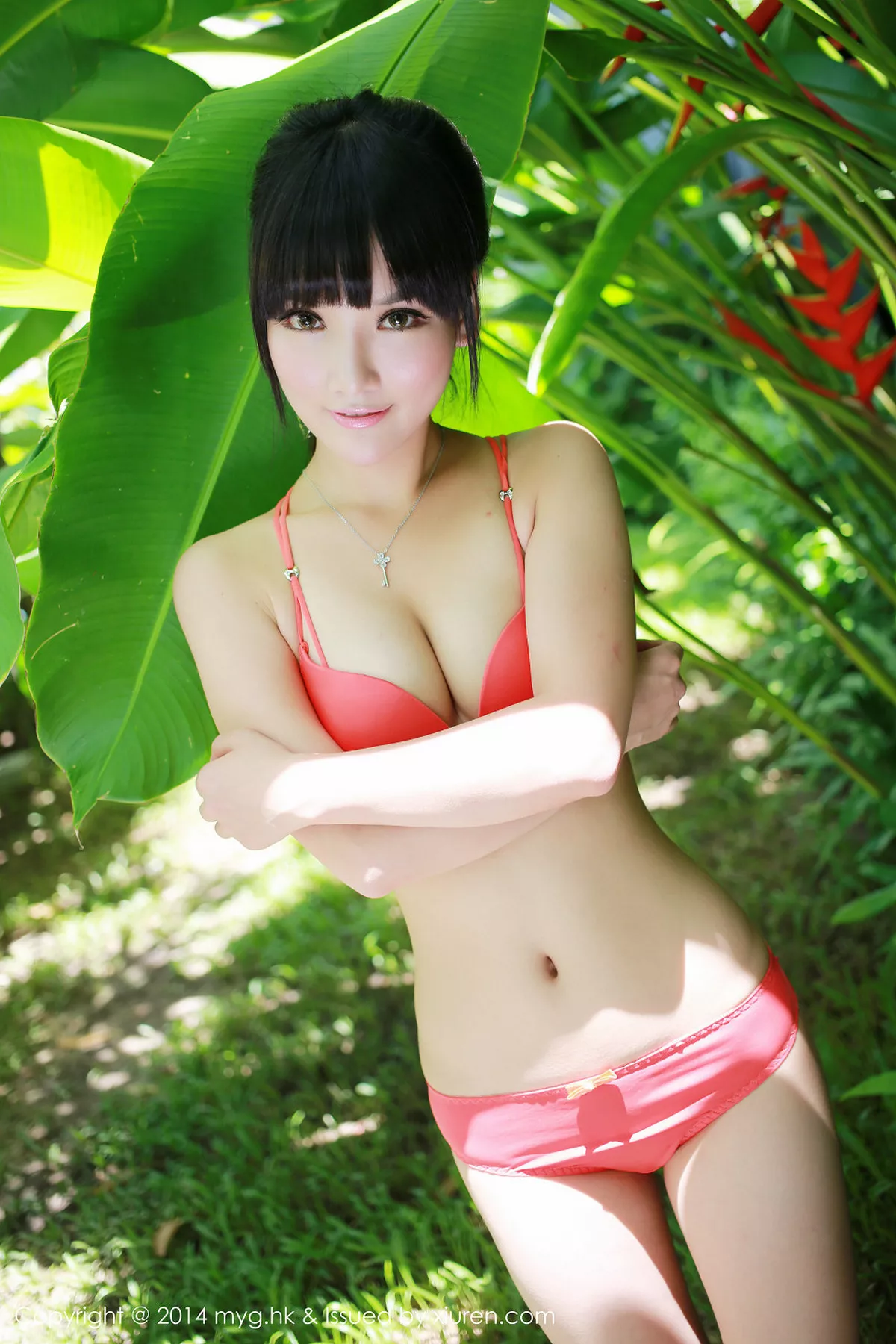秀人集.com_[MyGirl美媛馆]Vol.021_嫩模妮儿Bluelabel泰国旅拍性感内衣诱惑翘臀写真64P