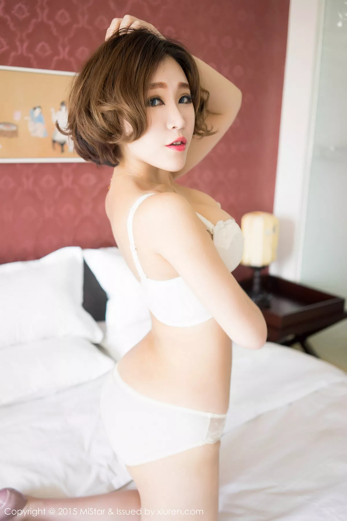 秀人集.com_[MiStar魅妍社]Vol.022_嫩模赵欢颜Jessica室内黑色蕾丝情趣纱诱惑美乳写真60P