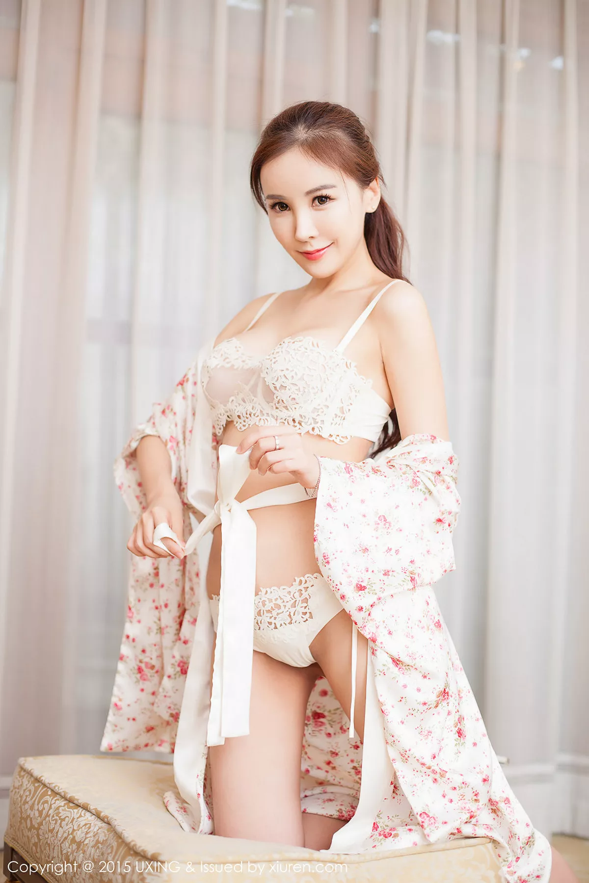 秀人集.com_[UXING优星馆]Vol.022_嫩模吕婉柔Angelin蕾丝内衣迷人豪乳诱惑翘臀写真51P