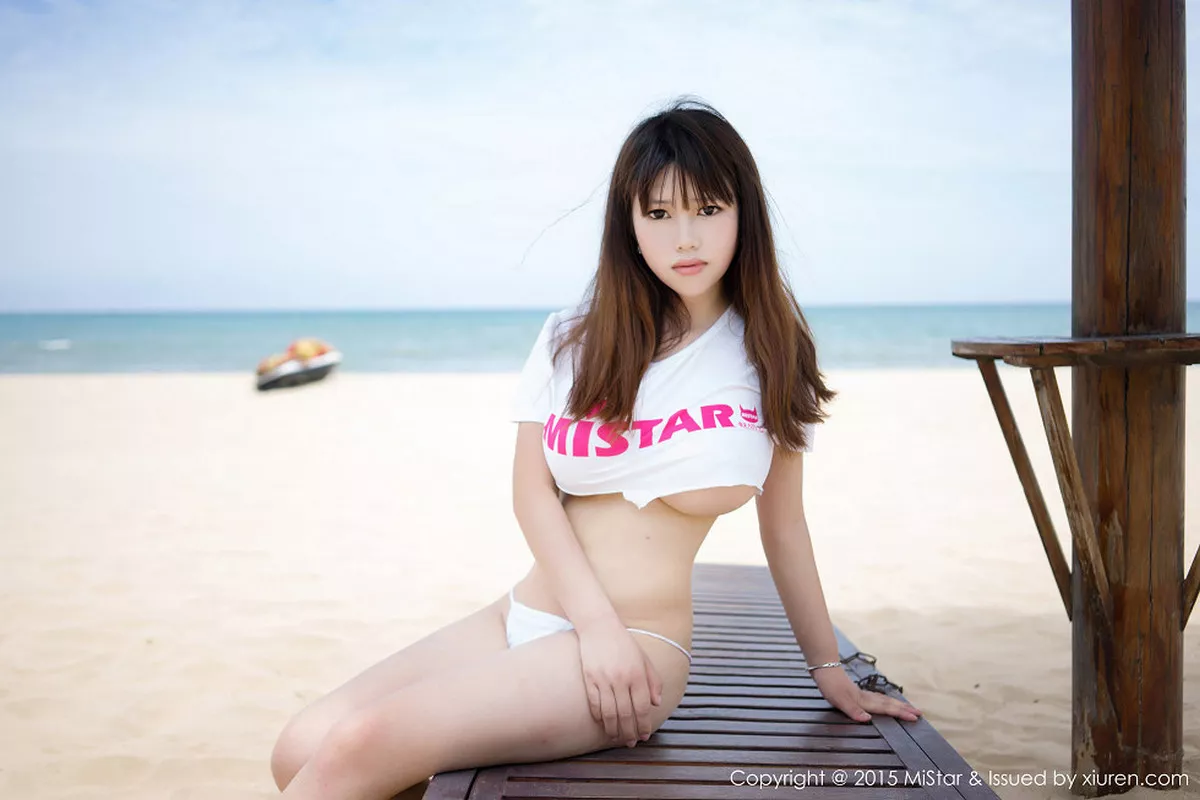 秀人集.com_[MiStar魅妍社]Vol.024_巨乳嫩模瑞莎Trista白色透明蕾丝薄纱豪乳诱惑写真60P
