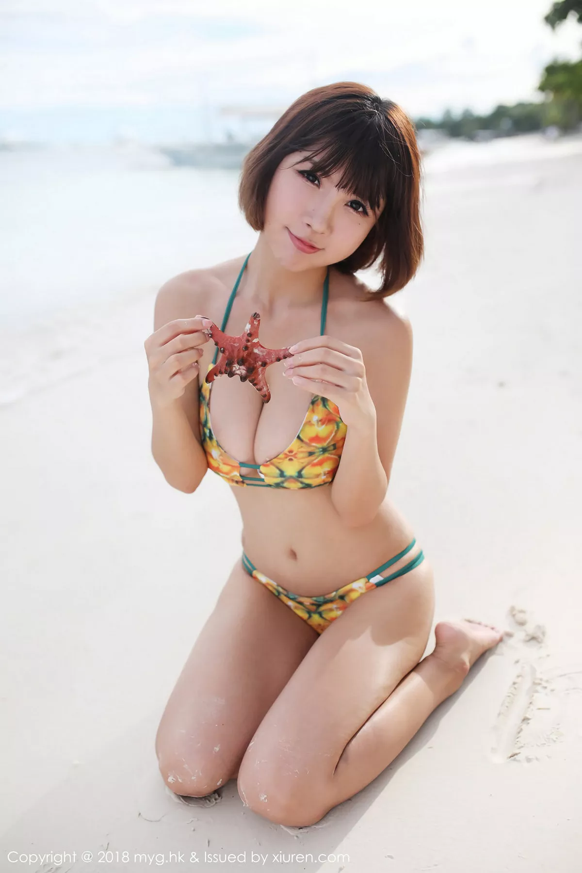 秀人集.com_[MyGirl美媛馆]Vol.283_女神晓茜sunny海边性感比基尼秀傲人胸器清爽迷人写真50P