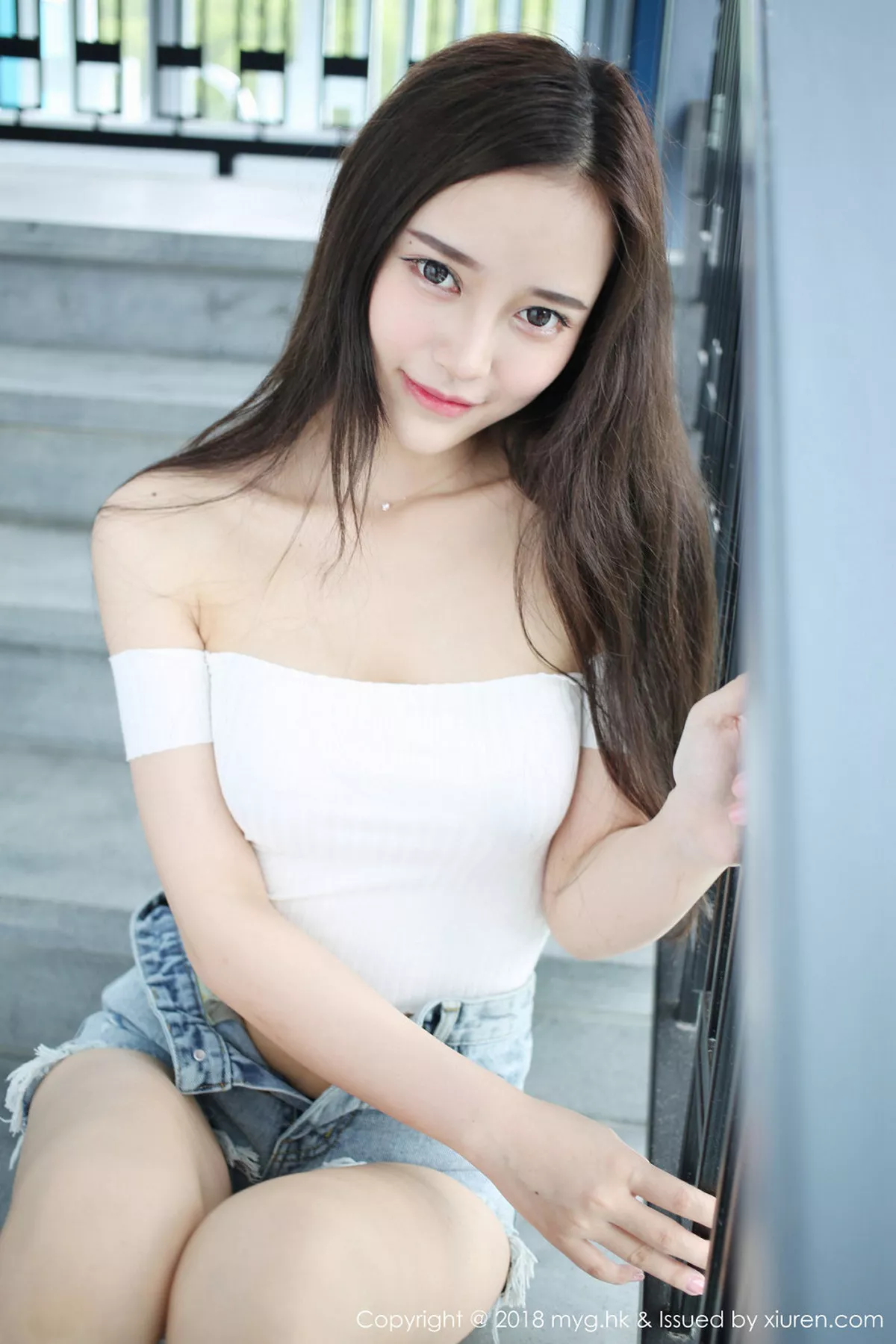 秀人集.com_[MyGirl美媛馆]Vol.282_女神唐琪儿il心愿旅拍真空白衬衣配蕾丝内裤露豪乳诱惑写真91P