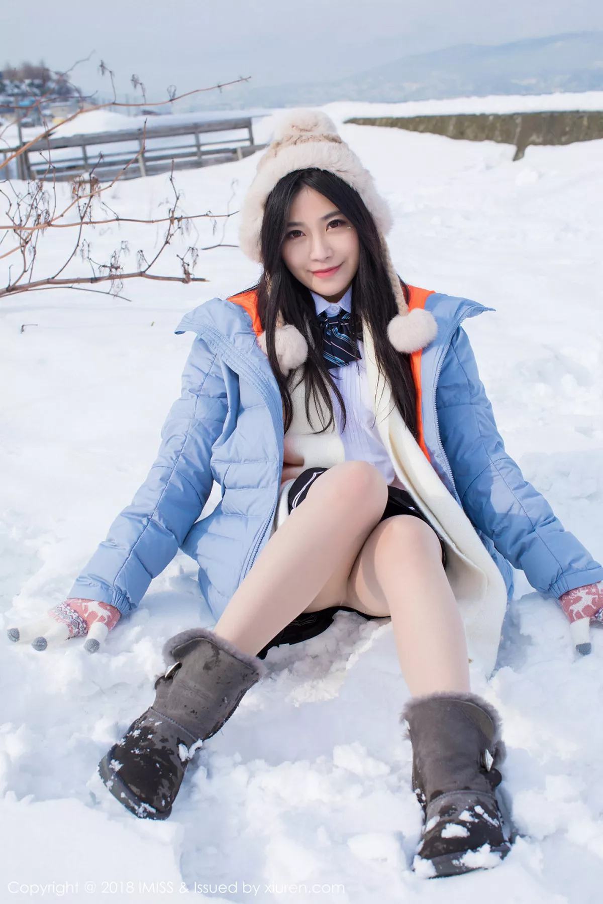 秀人集.com_[IMISS爱蜜社]Vol.262_女神许诺Sabrina北海道旅拍户外雪地优雅气质妩媚迷人写真42P