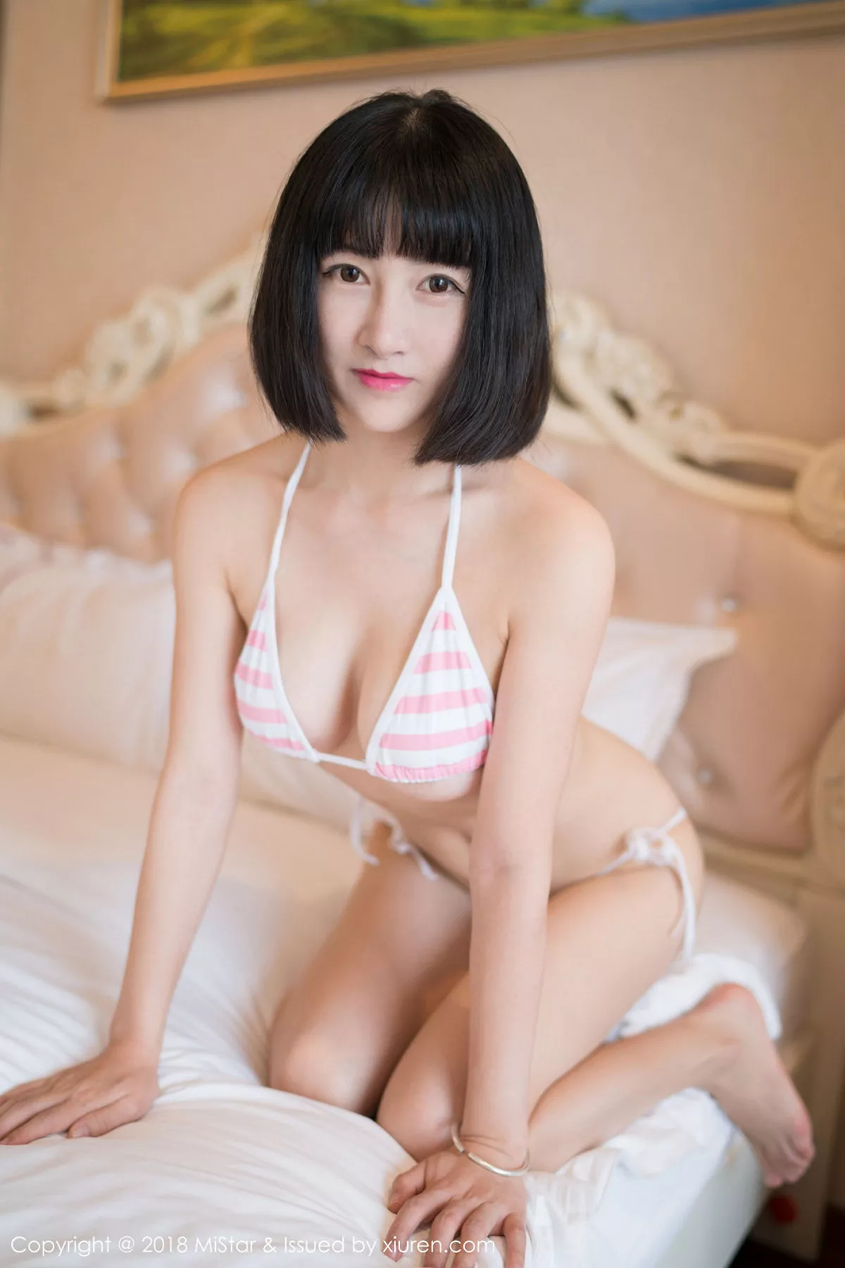 秀人集.com_[MiStar魅妍社]Vol.230_嫩模小探戈居家私房三点式内衣秀完美曲线惹火诱惑写真38P
