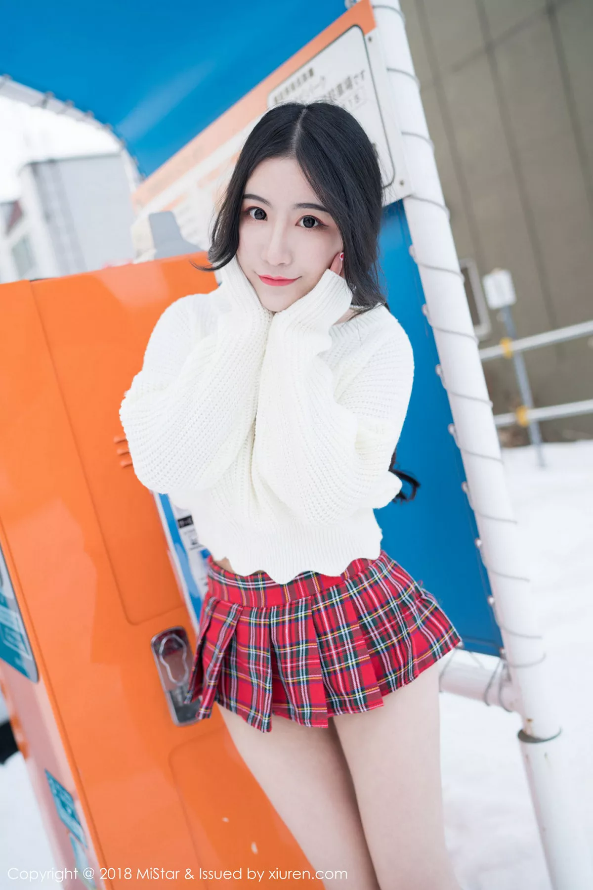 秀人集.com_[MiStar魅妍社]Vol.231_女神绯月樱-Cherr北海道旅拍室外冰天雪地超短裙诱惑写真39P