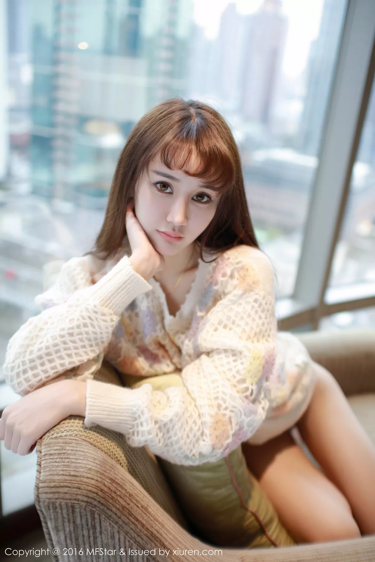 秀人集.com_[MFStar模范学院]Vol.045_嫩模Cheryl青树白色连体比基尼凸点美乳诱惑写真50P