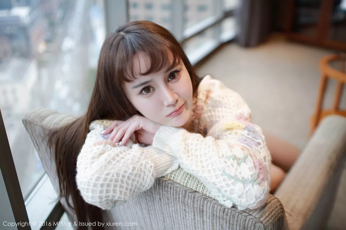 秀人集.com_[MFStar模范学院]Vol.045_嫩模Cheryl青树白色连体比基尼凸点美乳诱惑写真50P