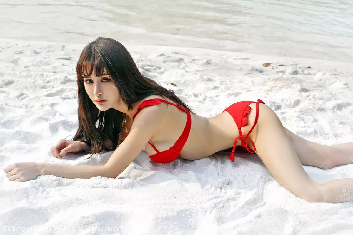 秀人集.com_[FeiLin嗲囡囡]Vol.042_嫩模Cheryl青树性感比基尼系列豪乳诱惑写真48P