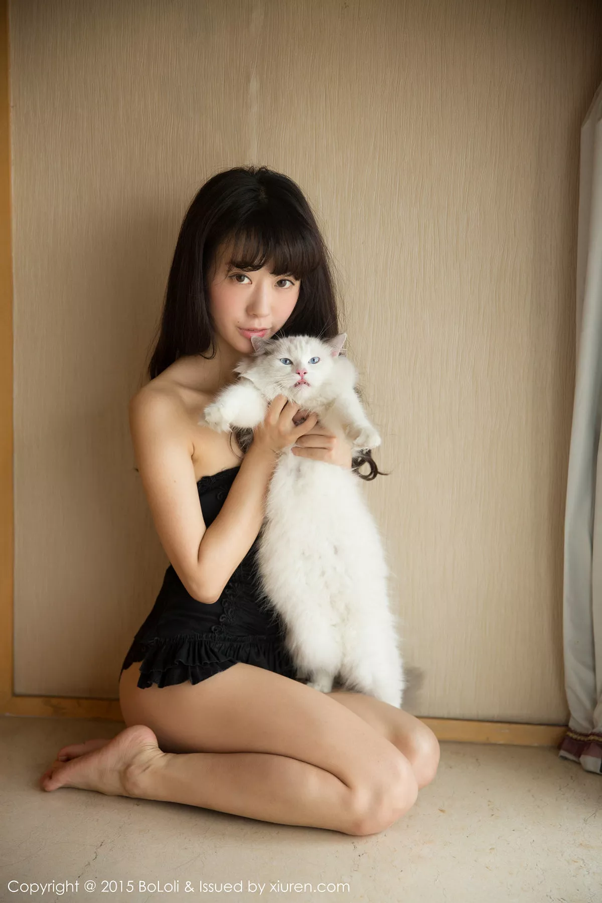秀人集.com_[BoLoli波萝社]Vol.040_嫩模Suki朱忆音黑色蕾丝内裤诱惑美臀性感内衣写真54P