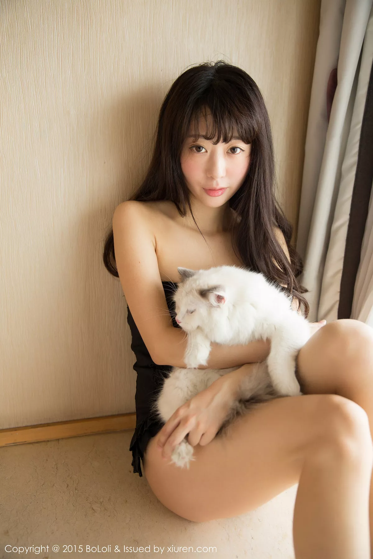秀人集.com_[BoLoli波萝社]Vol.040_嫩模Suki朱忆音黑色蕾丝内裤诱惑美臀性感内衣写真54P