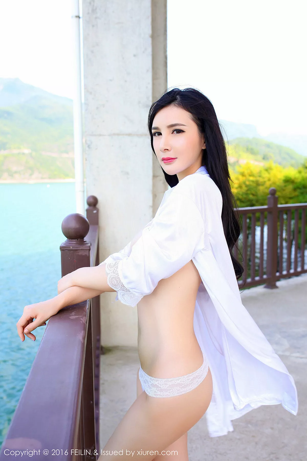 秀人集.com_[FeiLin嗲囡囡]Vol.054_嫩模顾欣怡私房内衣性感秀半球白色蕾丝内裤诱惑写真43P