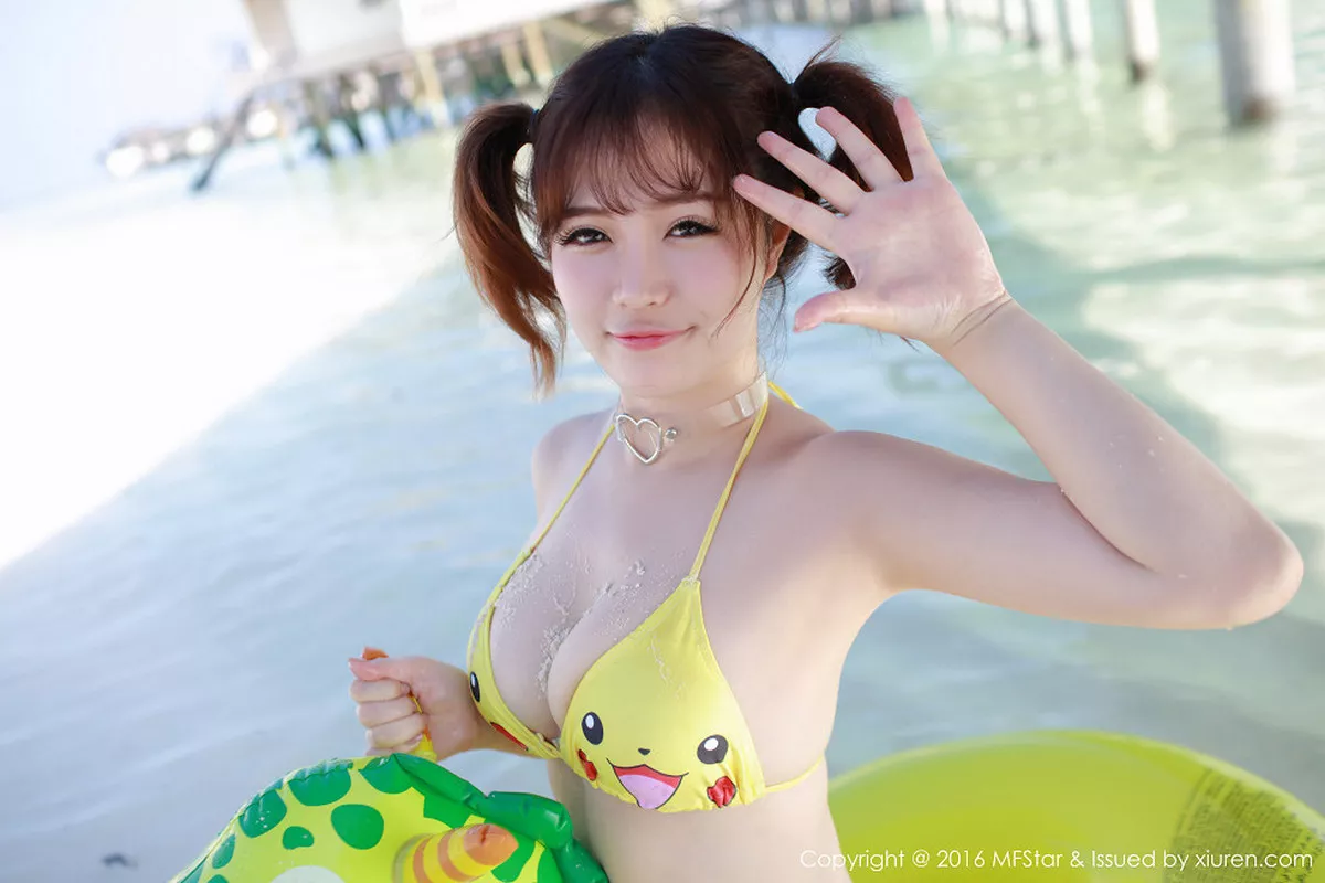 秀人集.com_[MFStar模范学院]Vol.056_嫩模徐cake马尔代夫旅拍运动风内衣秀白嫩豪乳写真52P